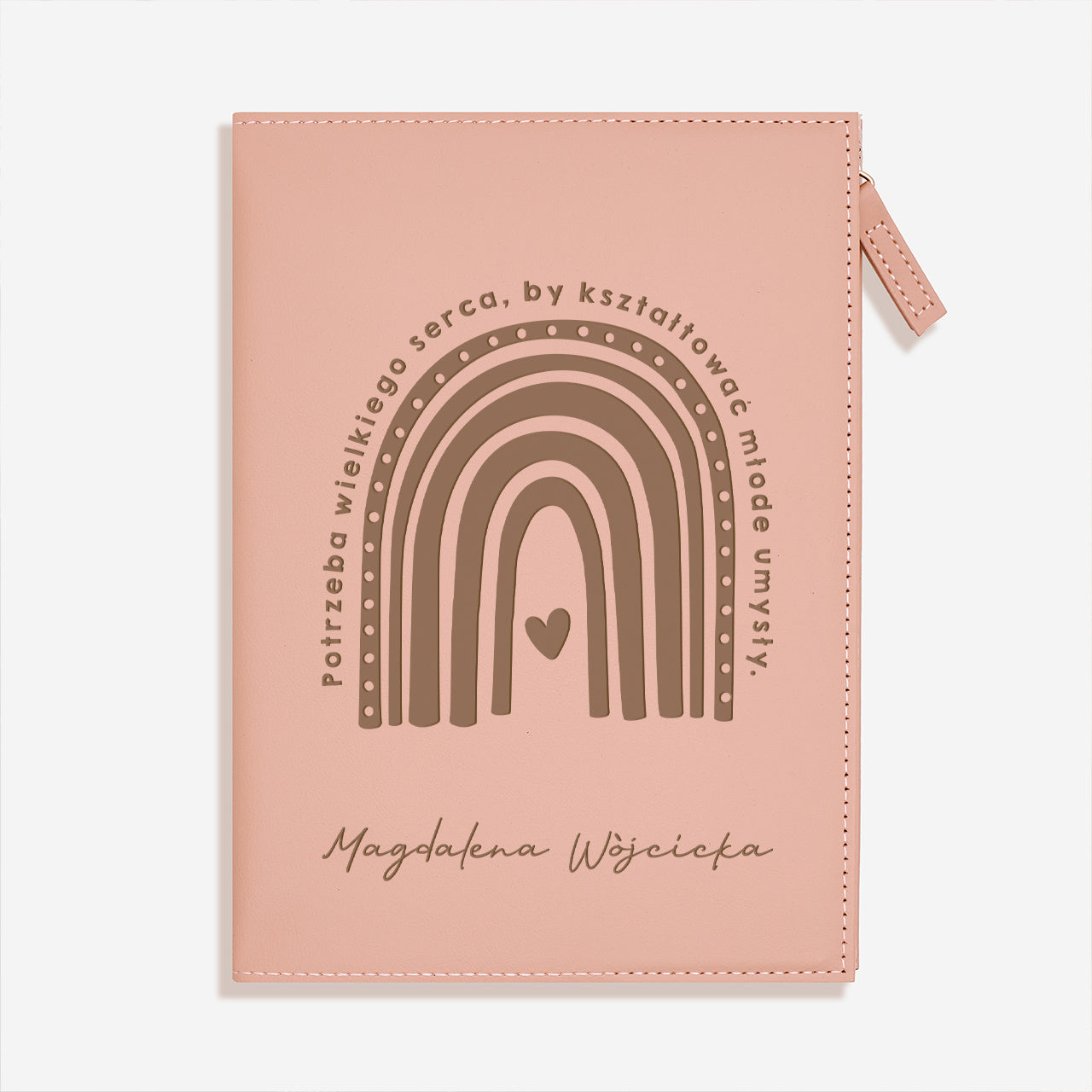 Personalizowany notatnik z zamkiem - prezent dla przedszkolanki upominek dla przedszkolanki na Dzień Nauczyciela