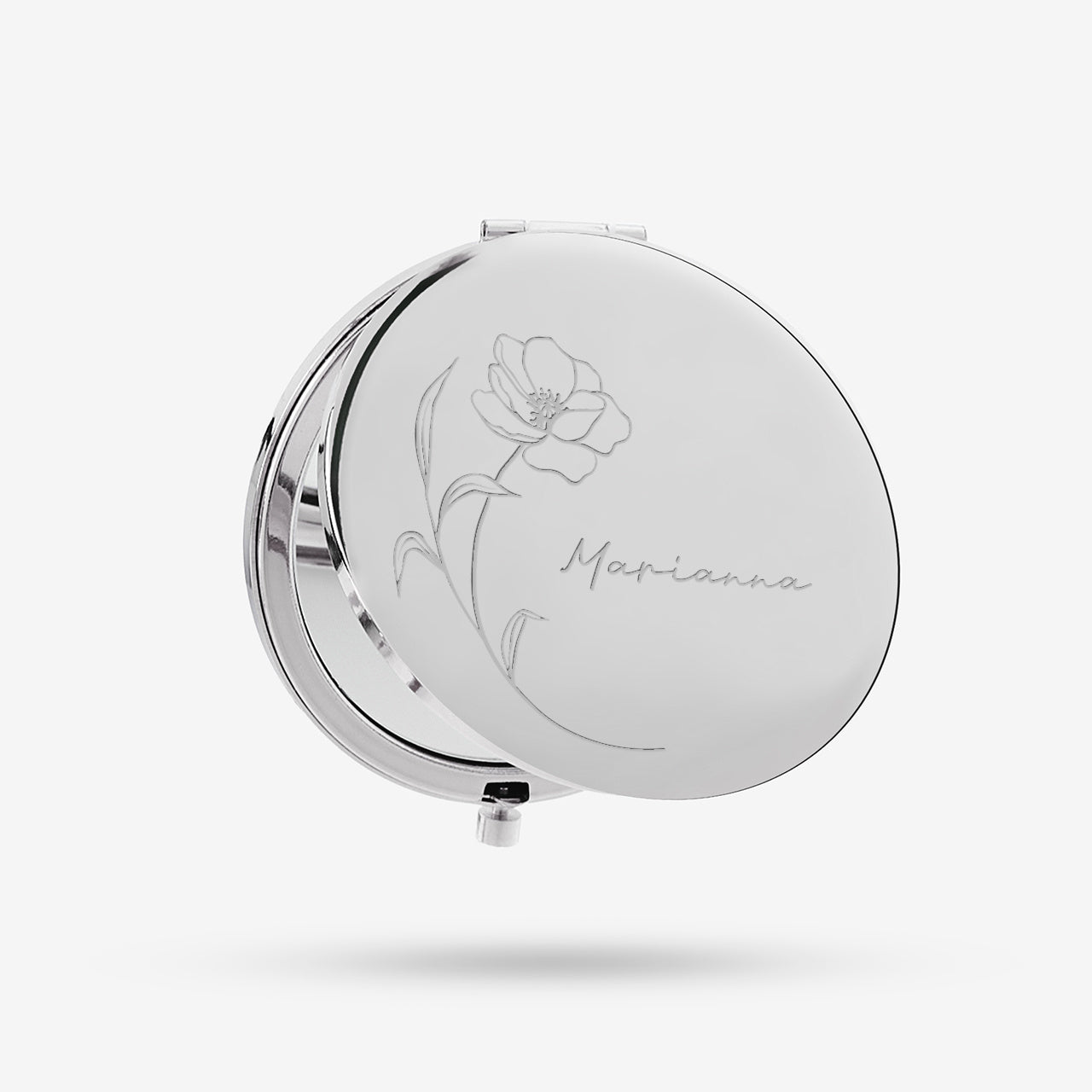 Personalizowane lusterko kieszonkowe dla mamy lusterko dla mamy prezent dla mamy na Dzień Mamy