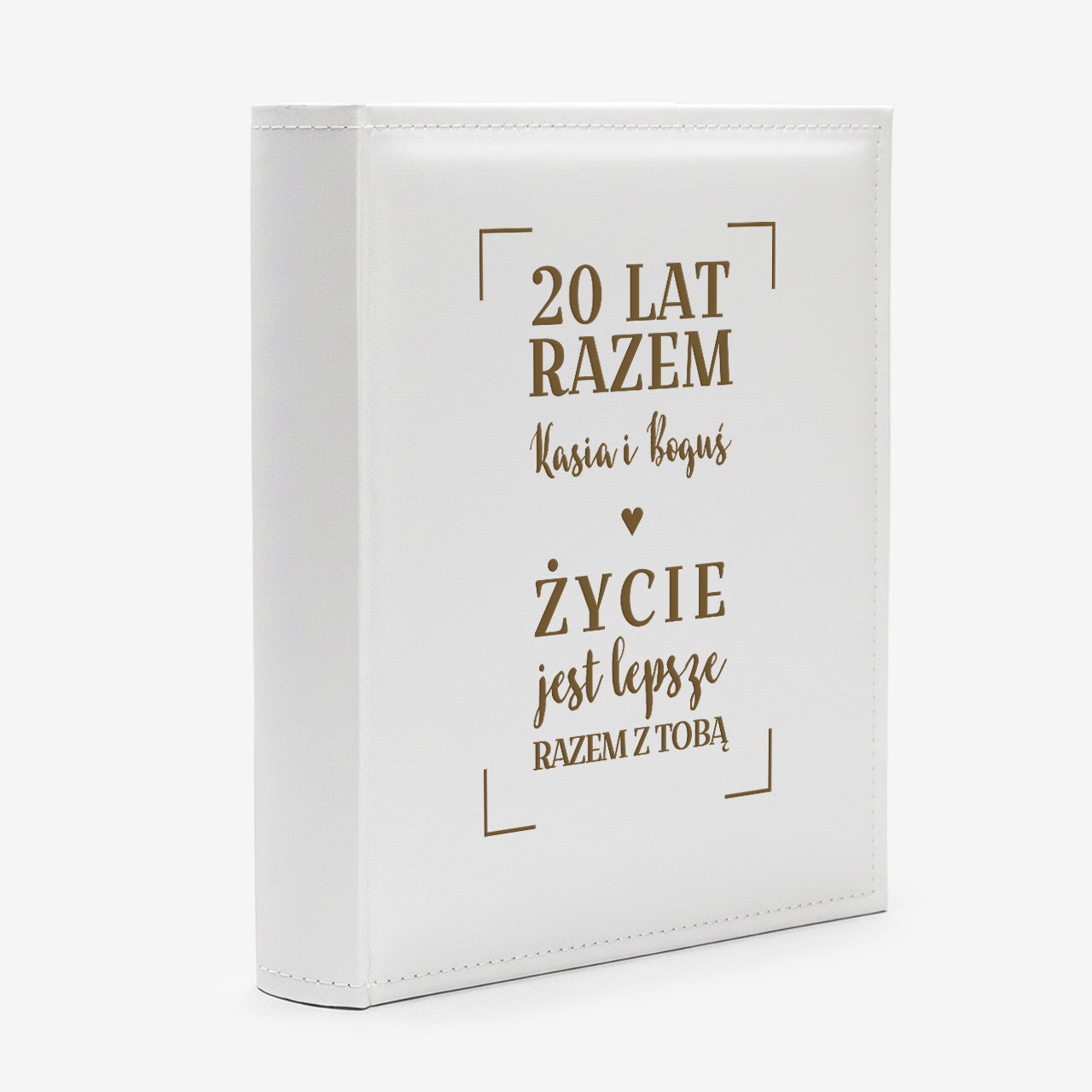 Album z grawerem na Rocznicę Ślubu dla żony prezent na rocznicę ślubu dla żony personalizowany album