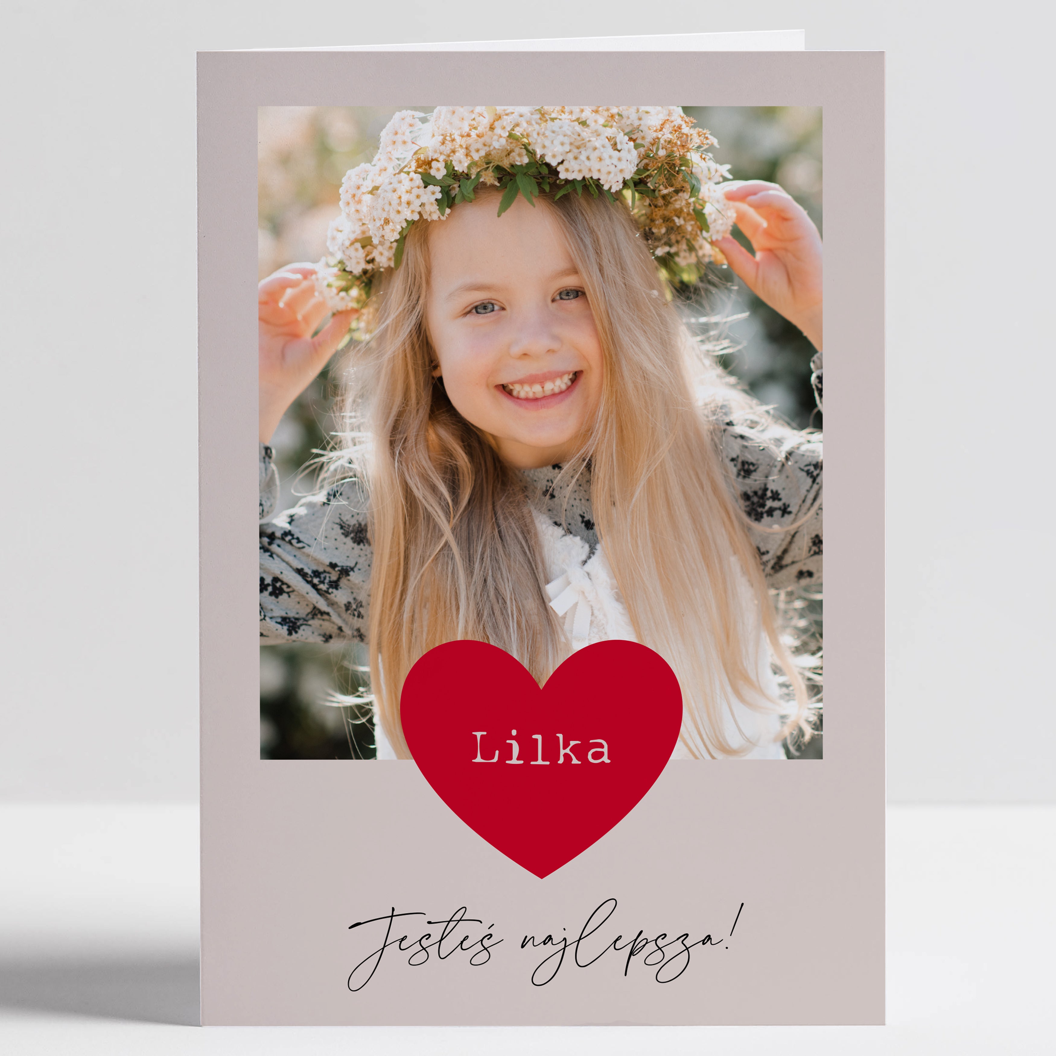 Kartka walentynkowa dla koleżanki z klasy