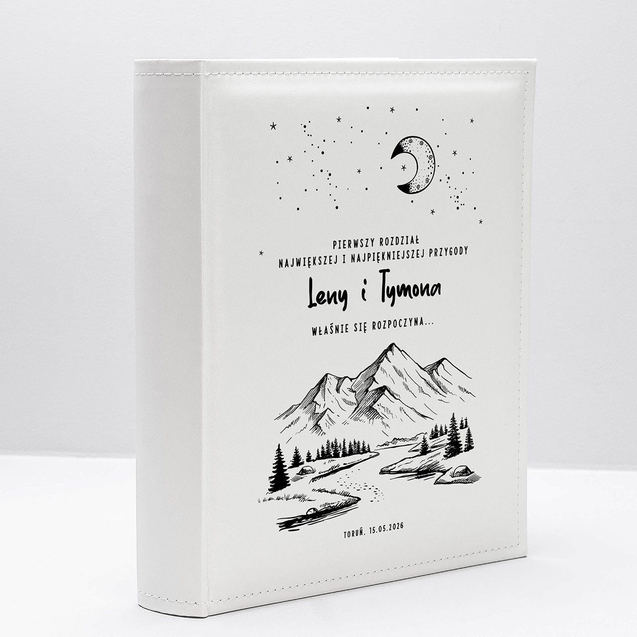 Personalizowany album na zdjęcia ślubne