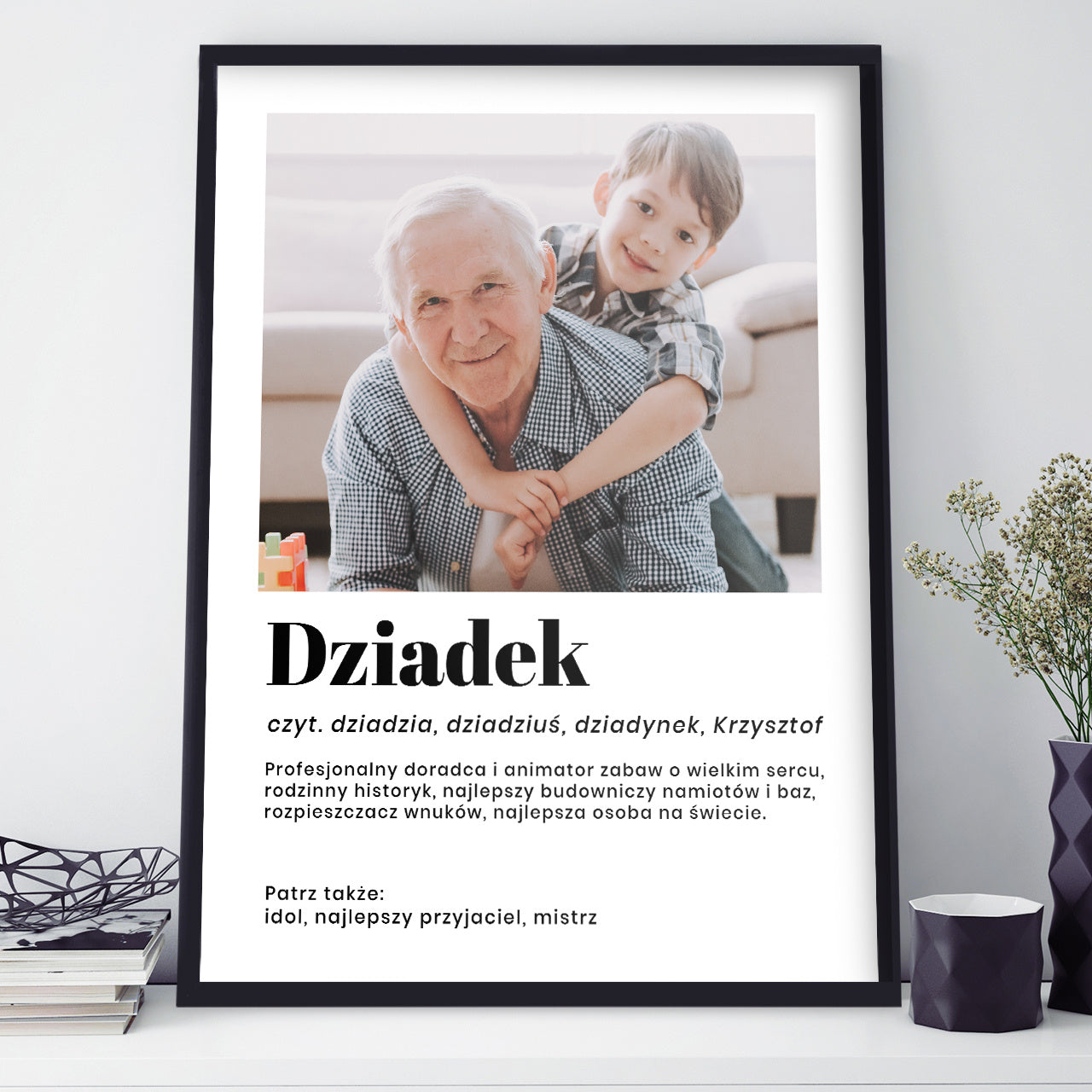 Plakat dla dziadka - definicja