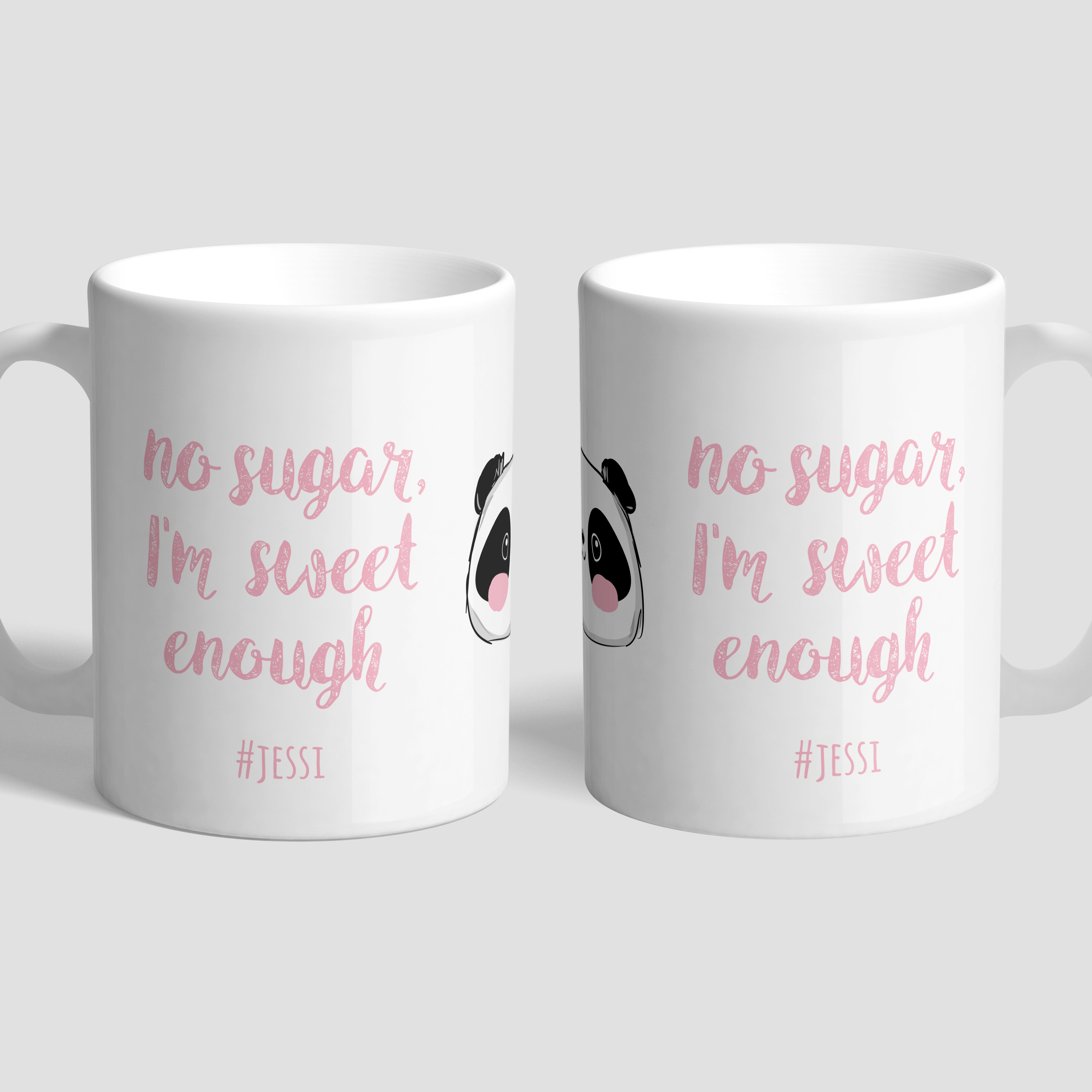 Kubek dla dziewczyny - No Sugar But Sweet - upominek na Walentynki kubek na walentynki upominek dla dziewczyny