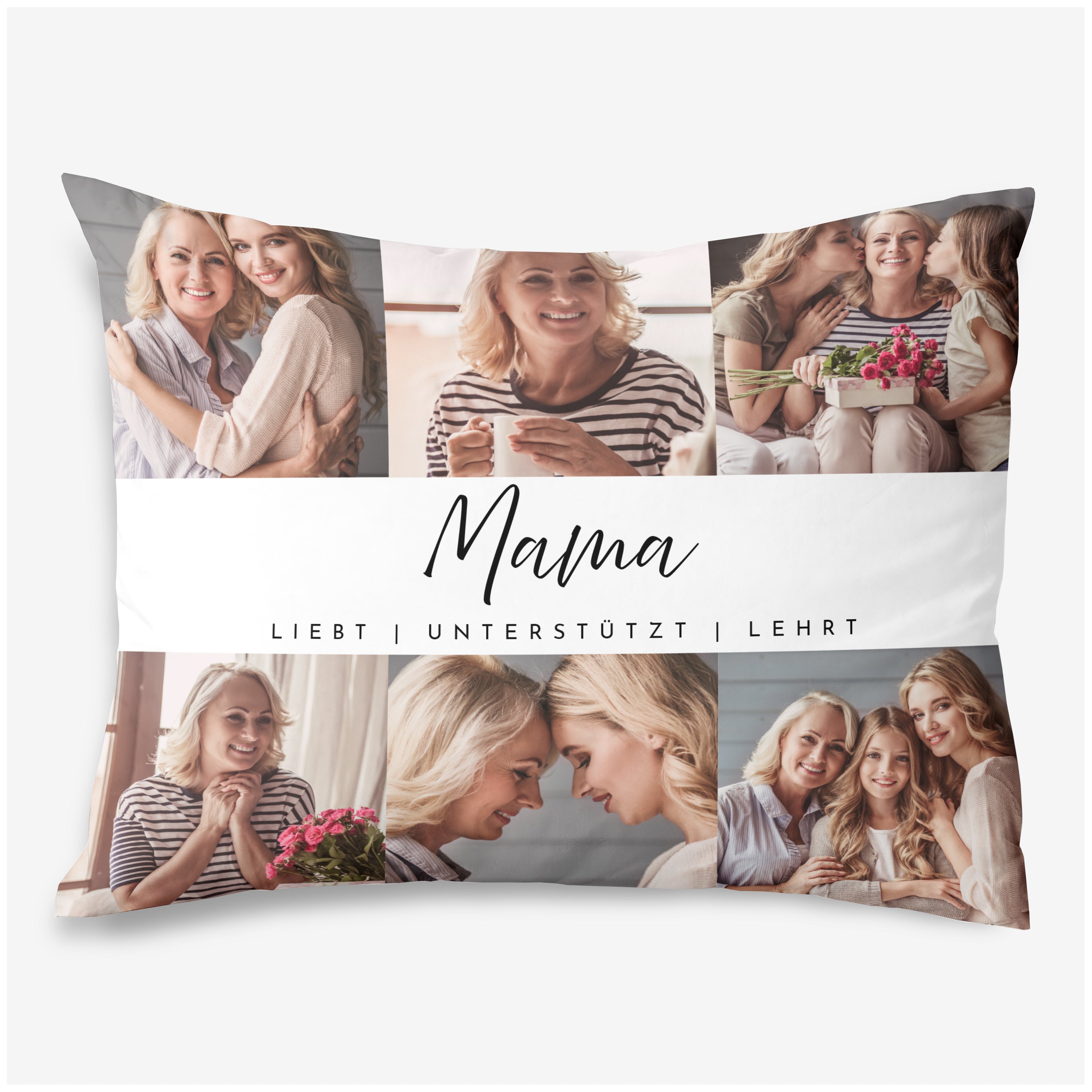 Kissen mit Fotos - ein rührendes Geschenk für Mama 