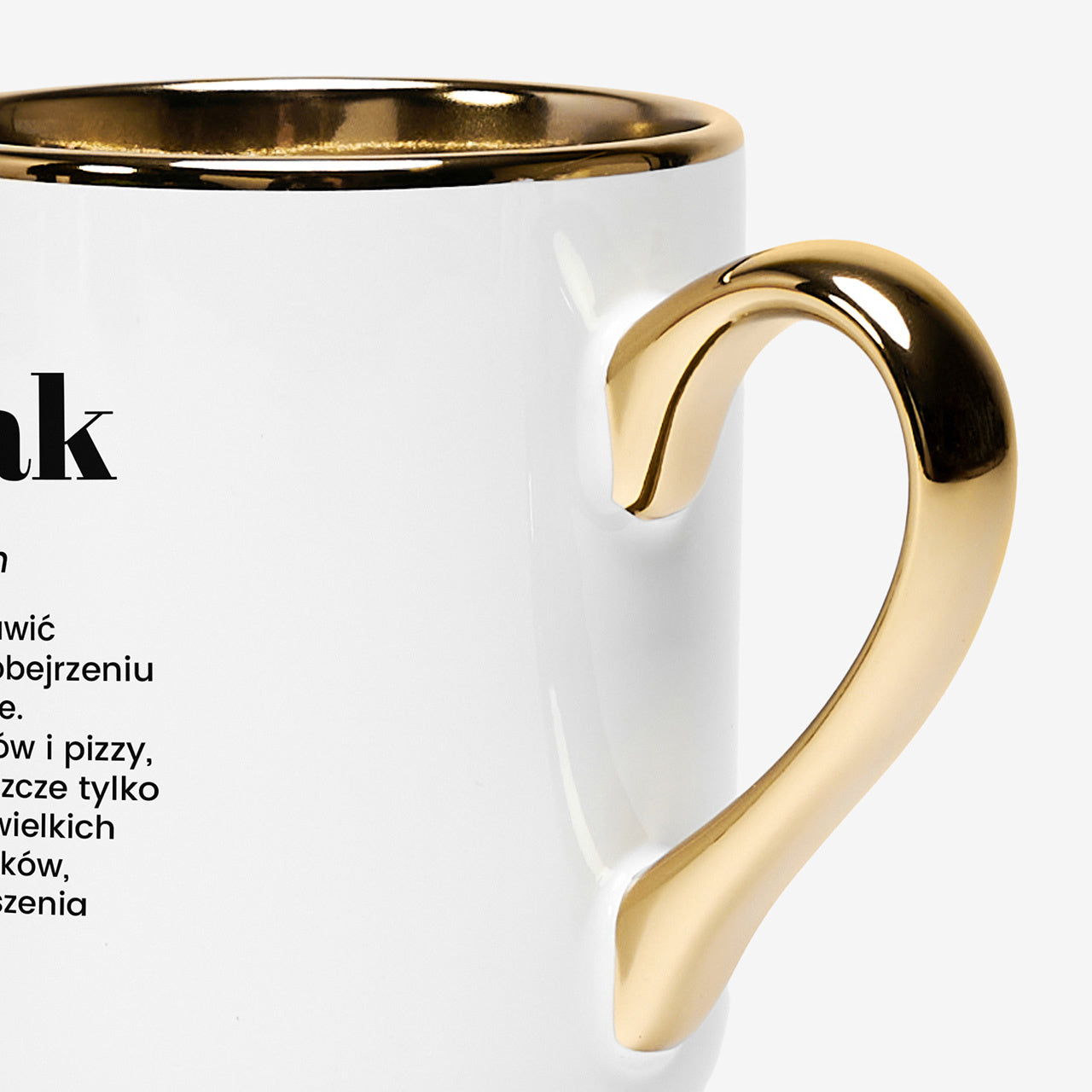 Elegancki kubek dla chłopaka - definicja