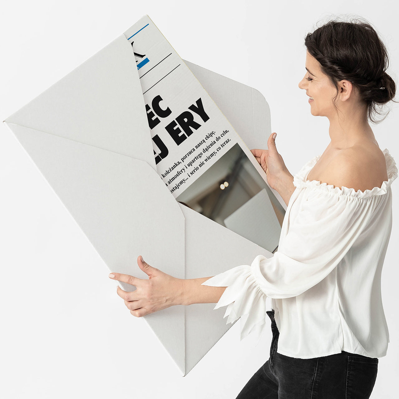 Kartka ze zdjęciem - kartka na odejście z pracy personalizowana kartka dla koleżanki z pracy ze zdjęciem