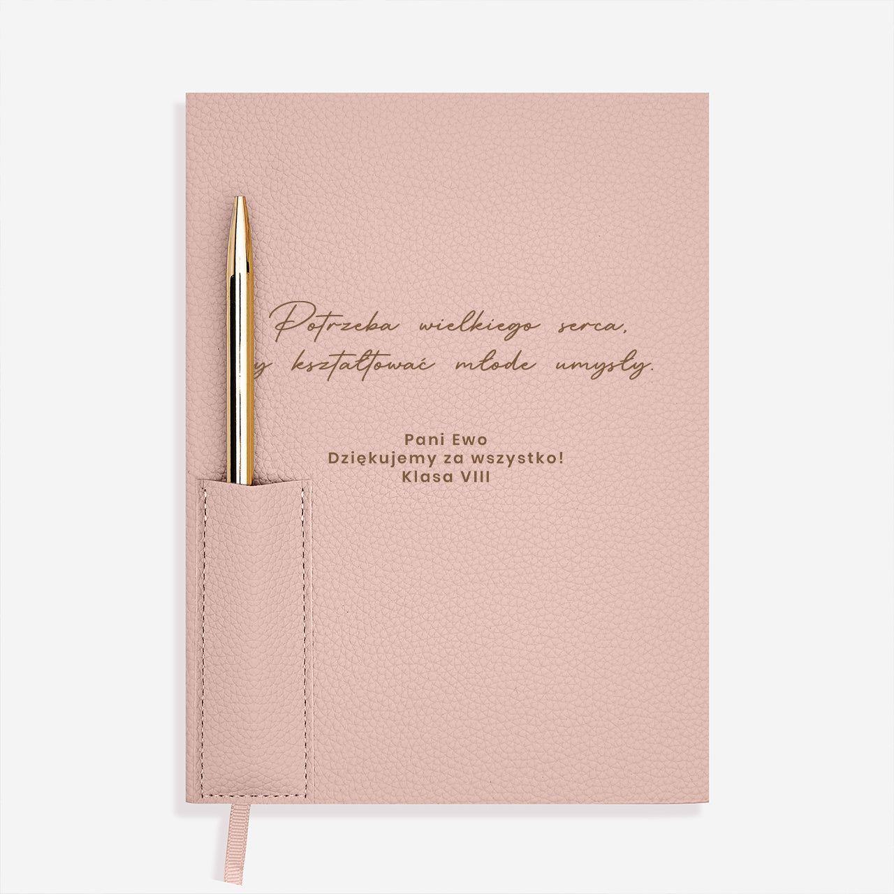 Personalizowany planner - prezent na koniec roku dla nauczycielki prezent dla nauczycielki 