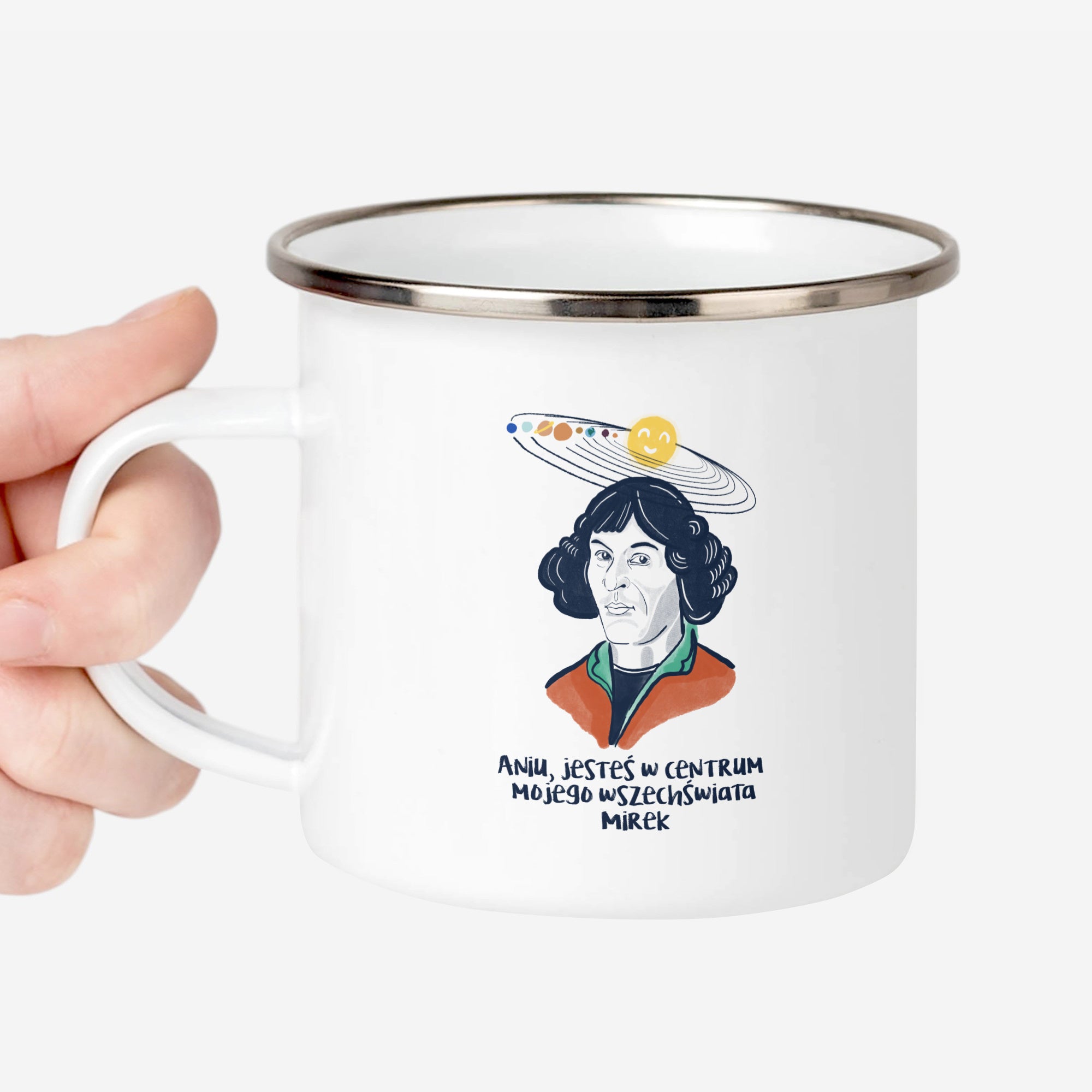 Kubek personalizowany na Walentynki - prezent dla ukochanej 