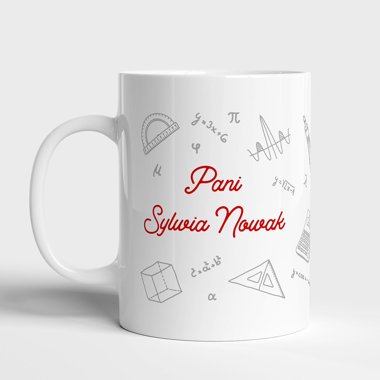 Kubek dla nauczycielki matematyki kubek dla matematyczki kubek dla nauczyciela na Dzień Nauczyciela