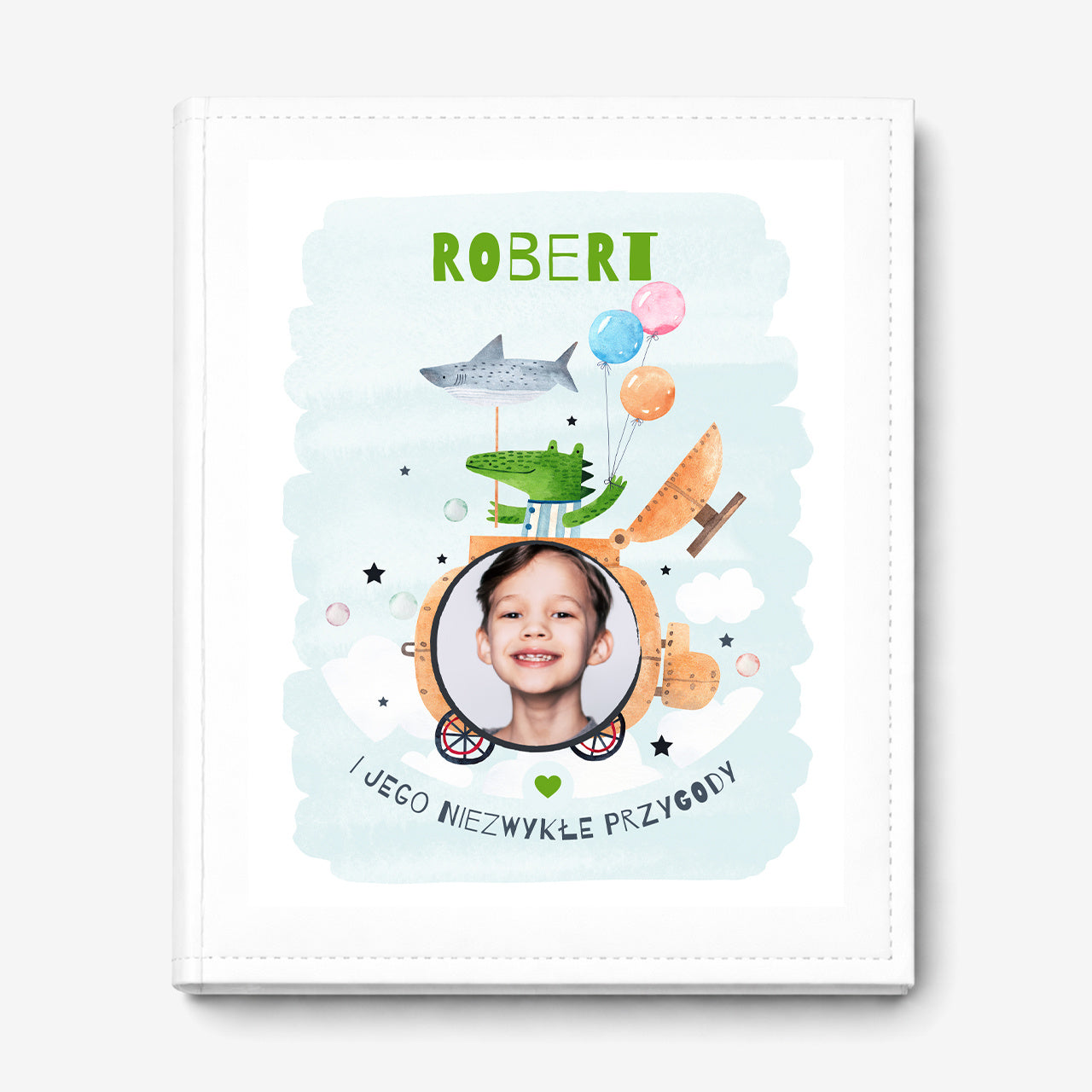 Album na zdjęcia z okazji urodzin dziecka