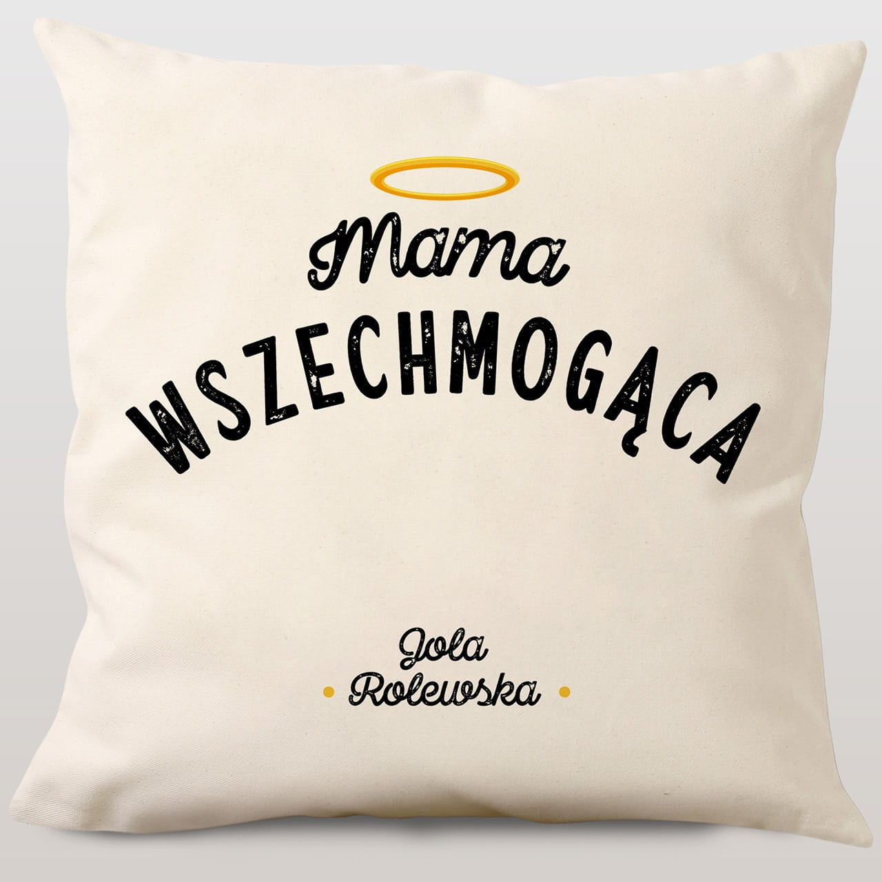 Śmieszna poduszka na Dzień Mamy