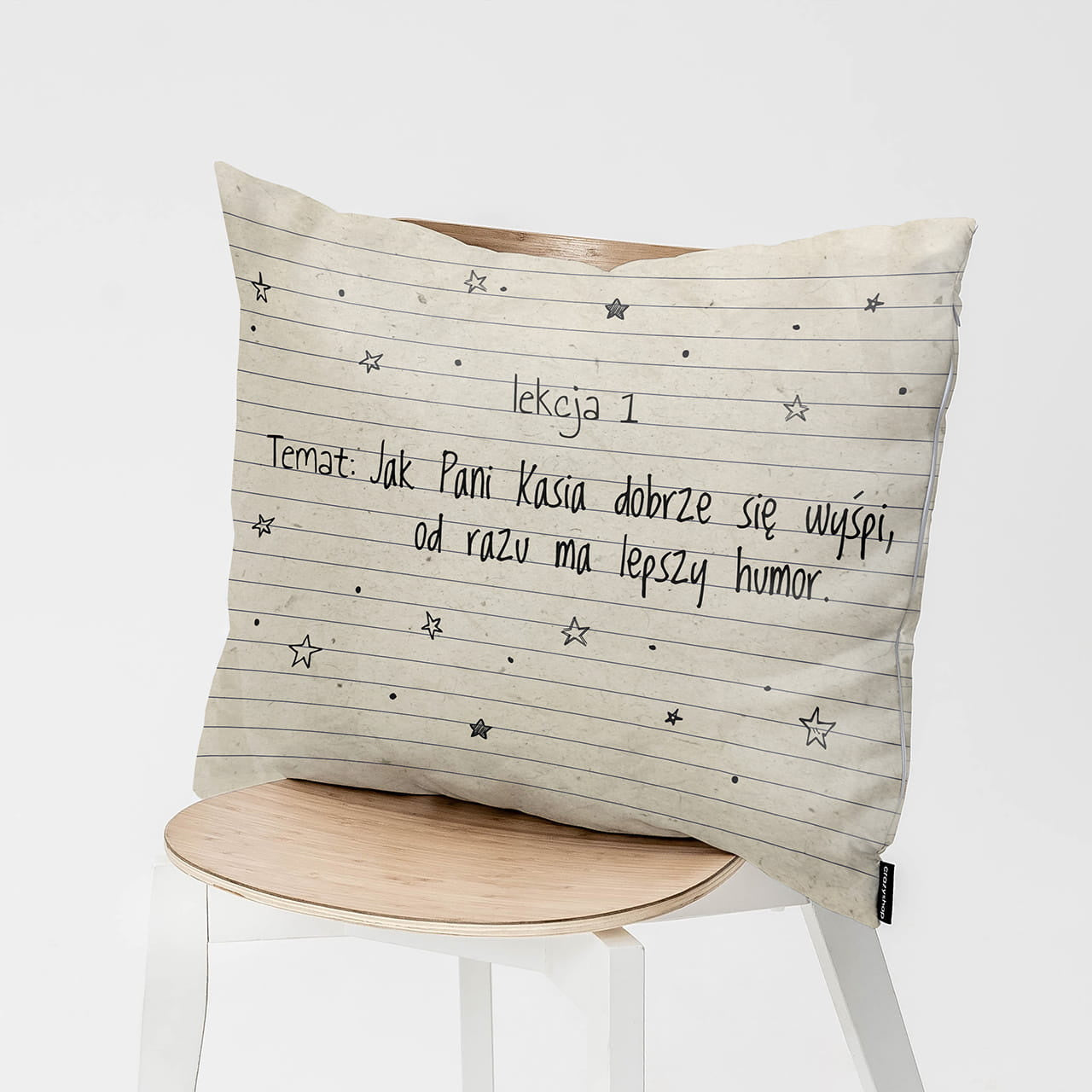 Poduszka dla nauczyciela - prezent na Dzień Nauczyciela prezent dla nauczyciela poduszka personalizowana