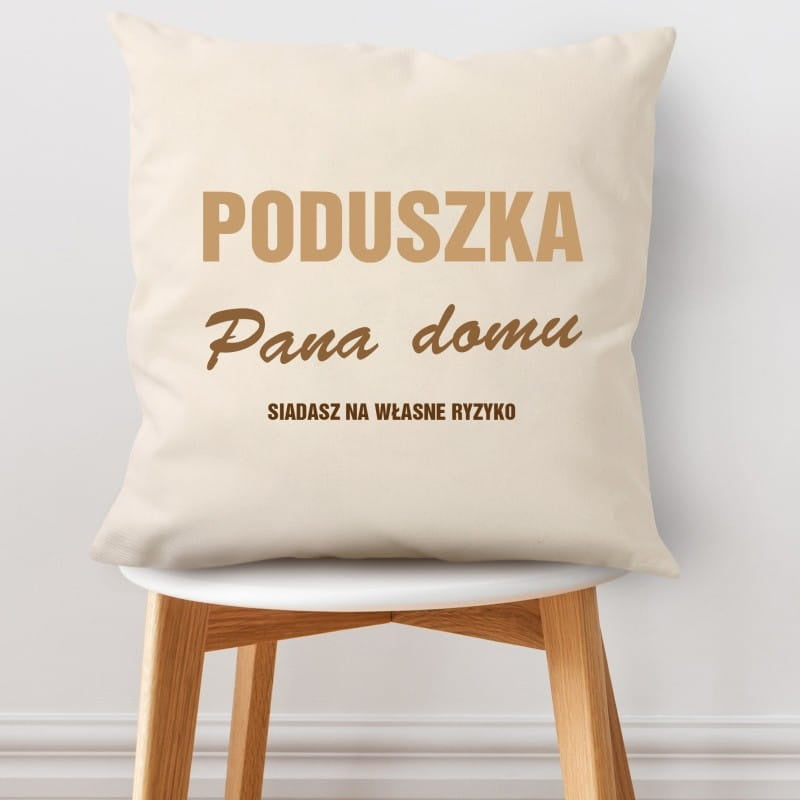 Personalizowana poduszka dla taty - Pan Domu