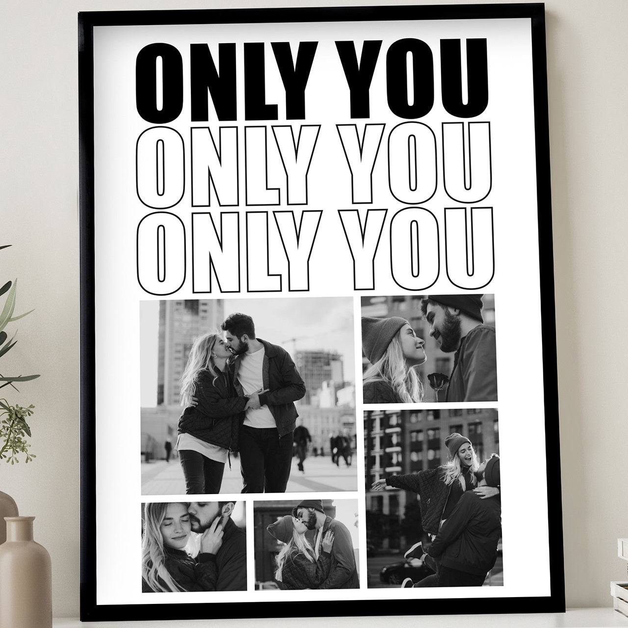 Plakat na Dzień Chłopaka - only you