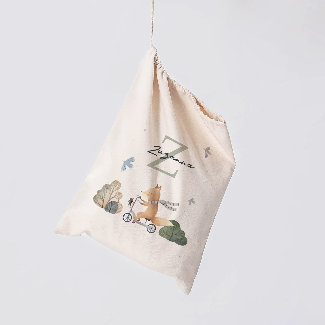 Imienny worek na kapcie do przedszkola worek z imieniem worek na kapcie worek do przedszkola prezent dla dziecka