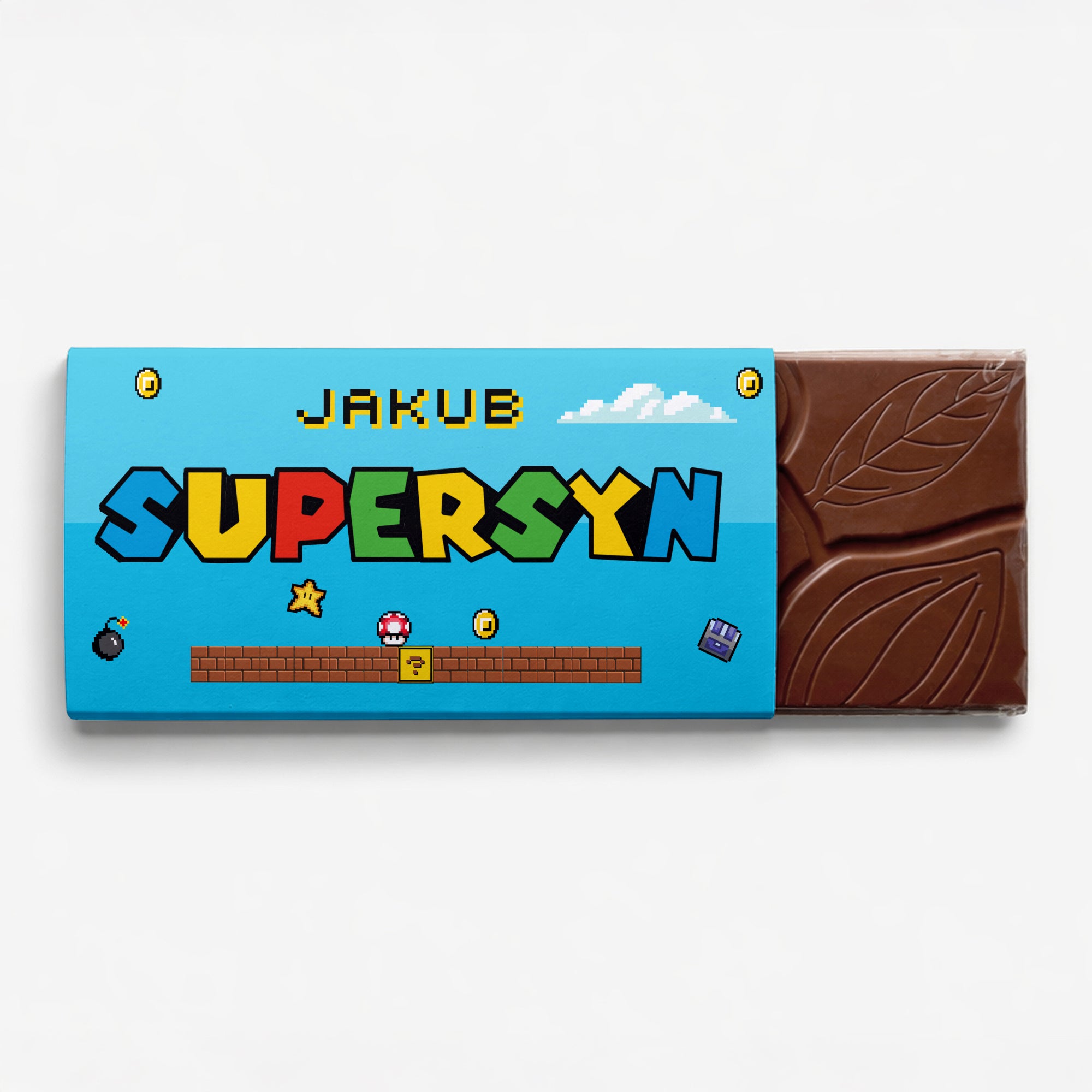 Personalizowana czekolada dla dziecka - supersyn