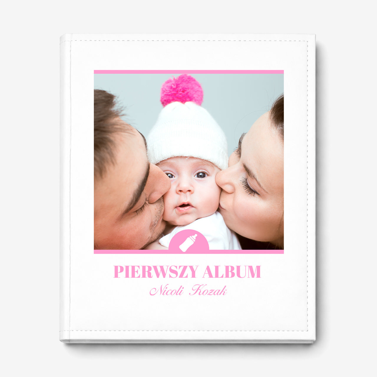 Album fotograficzny - prezent na narodziny dziewczynki album dla dziewczynki prezent dla młodych rodziców