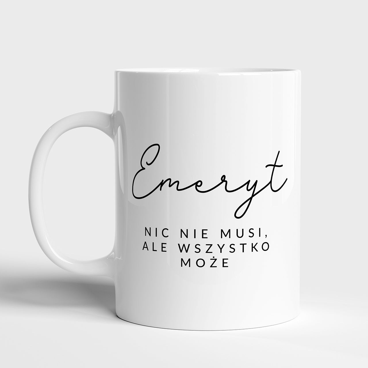 Personalizowany kubek - prezent z okazji przejścia na emeryturę
