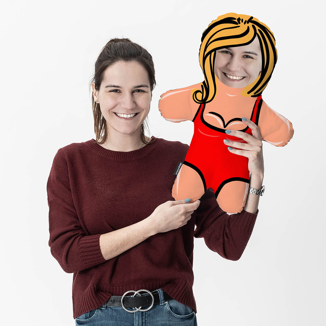 Personalizowana lalka-poduszka dla dziewczyny
