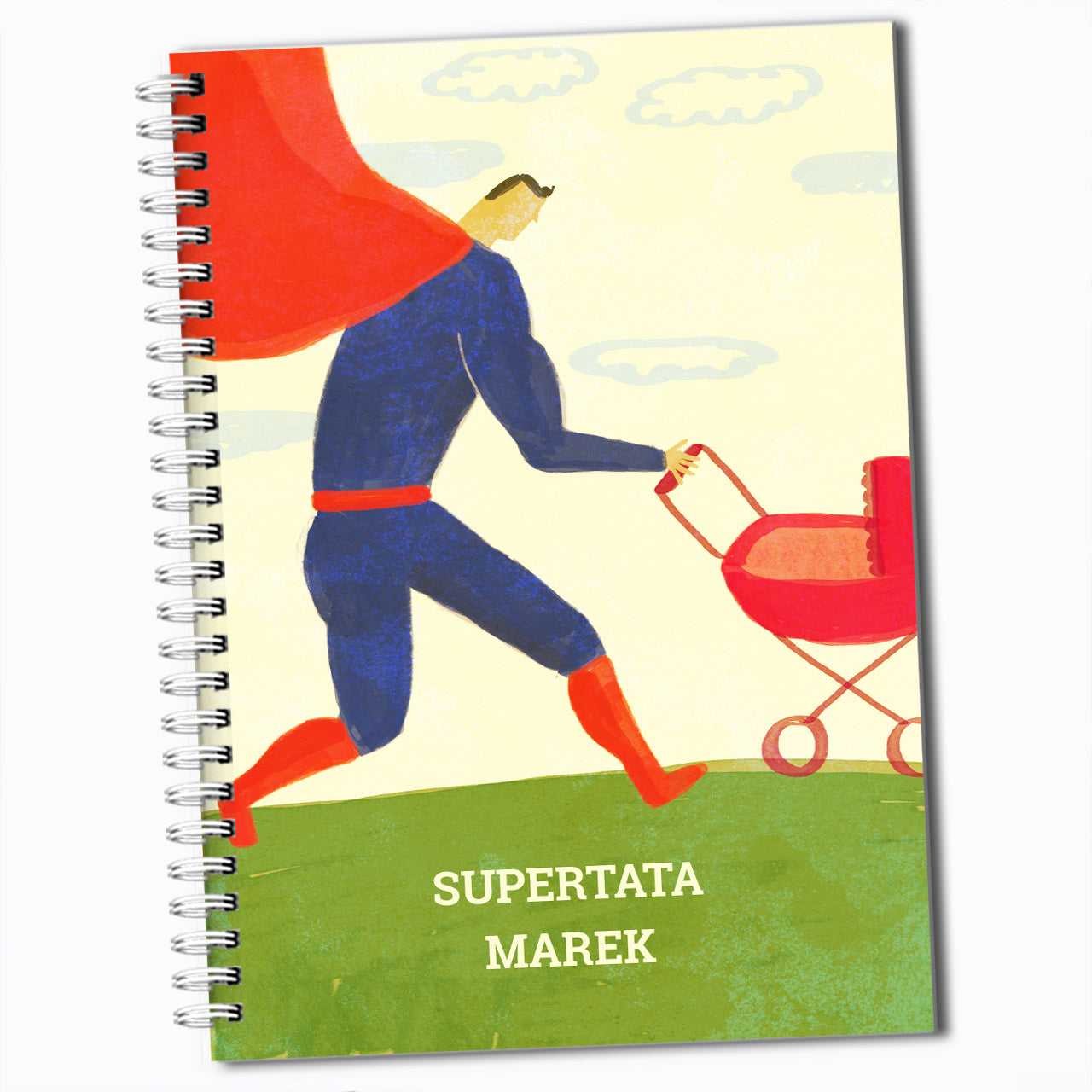 Personalizowany notatnik dla taty - supertata