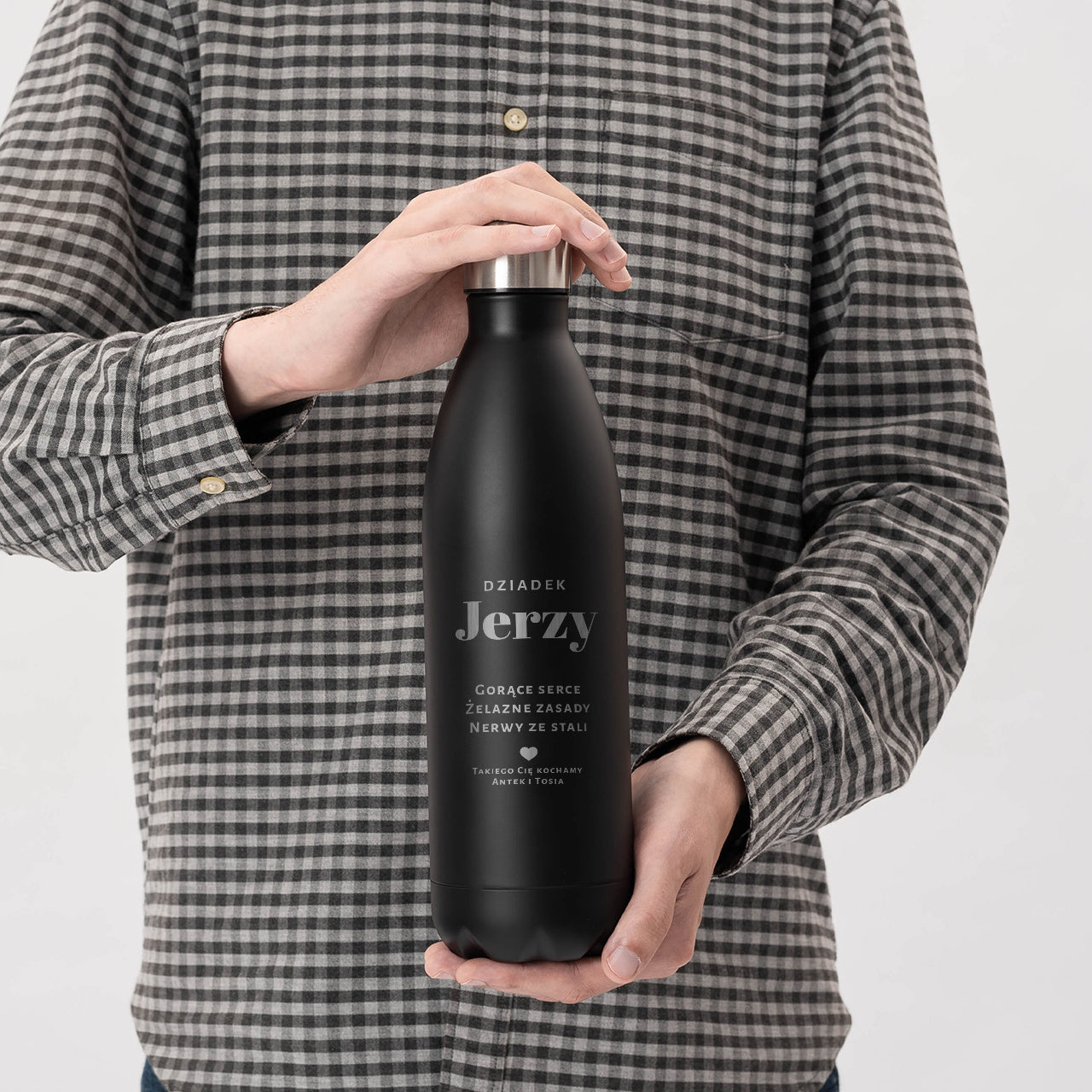 Personalizowany termos na Dzień Dziadka