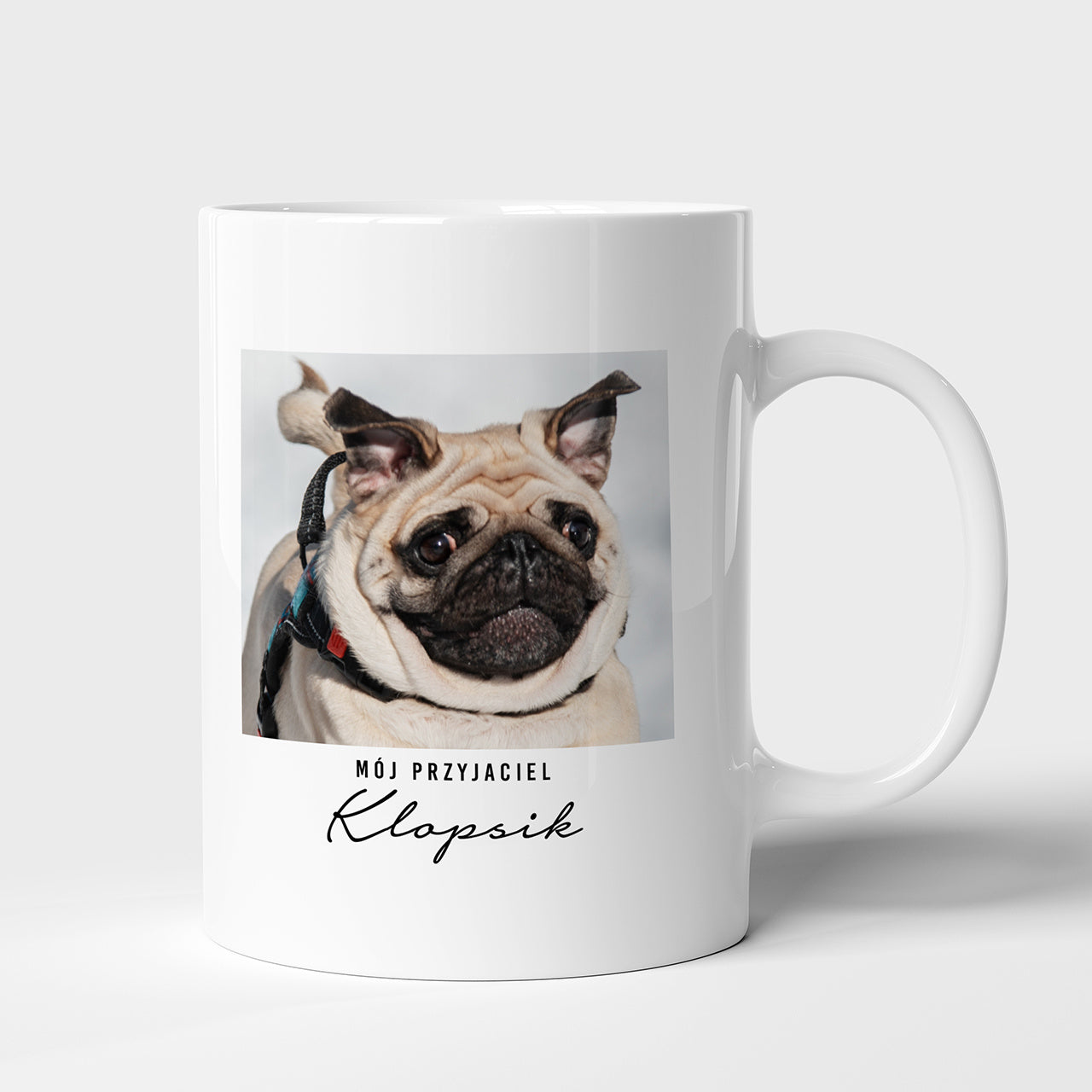 Kubek dla psiarza ze zdjęciem personalizowany kubek kubek na prezent prezent dla miłośnika psów