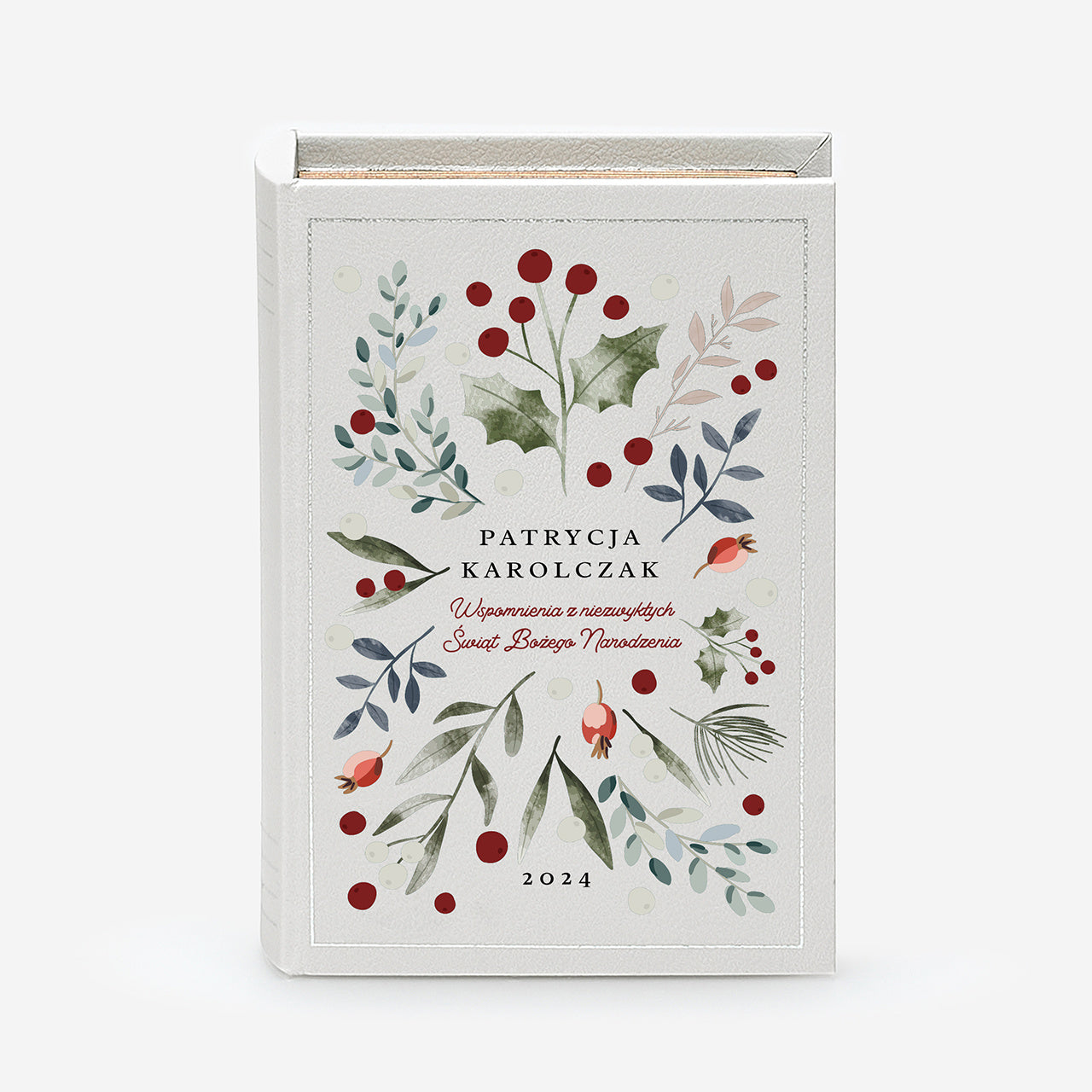 Book box na święta dla żony personalizowany prezent na gwiazdkę