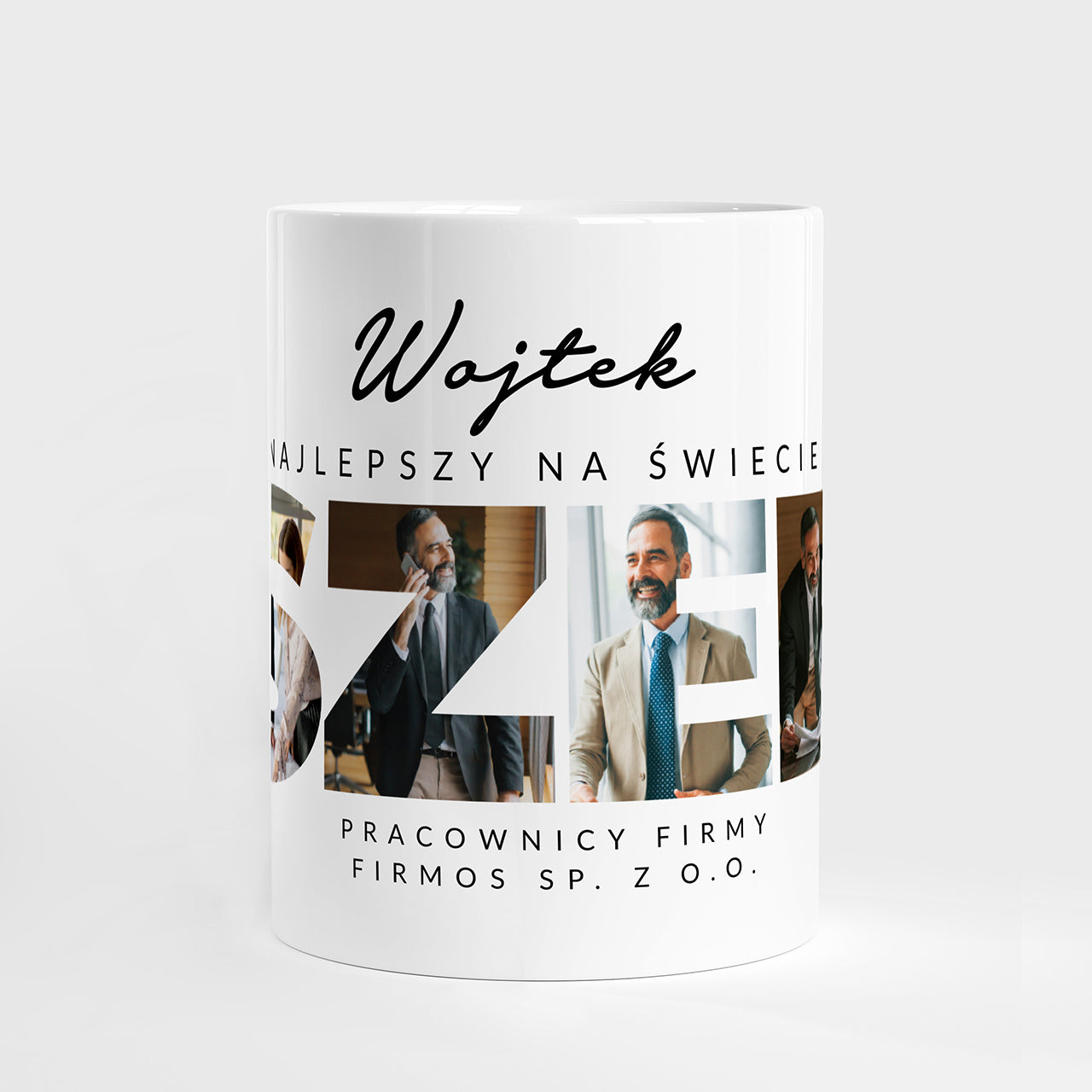 Personalizowany kubek dla szefa - Najlepszy Szef