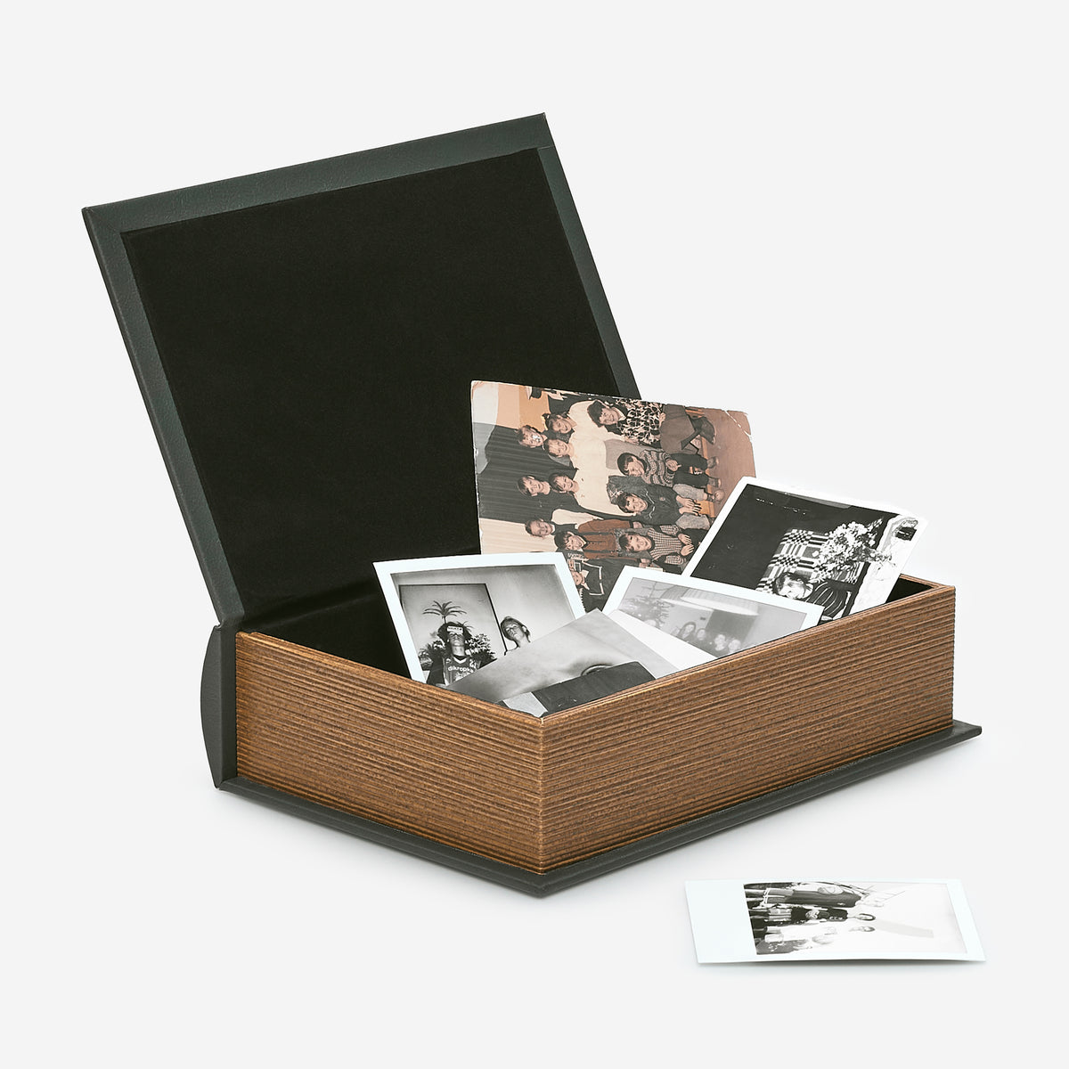 Personalisierte Buchbox GEHEIMNISSE elegantes Geschenk für Zuhause