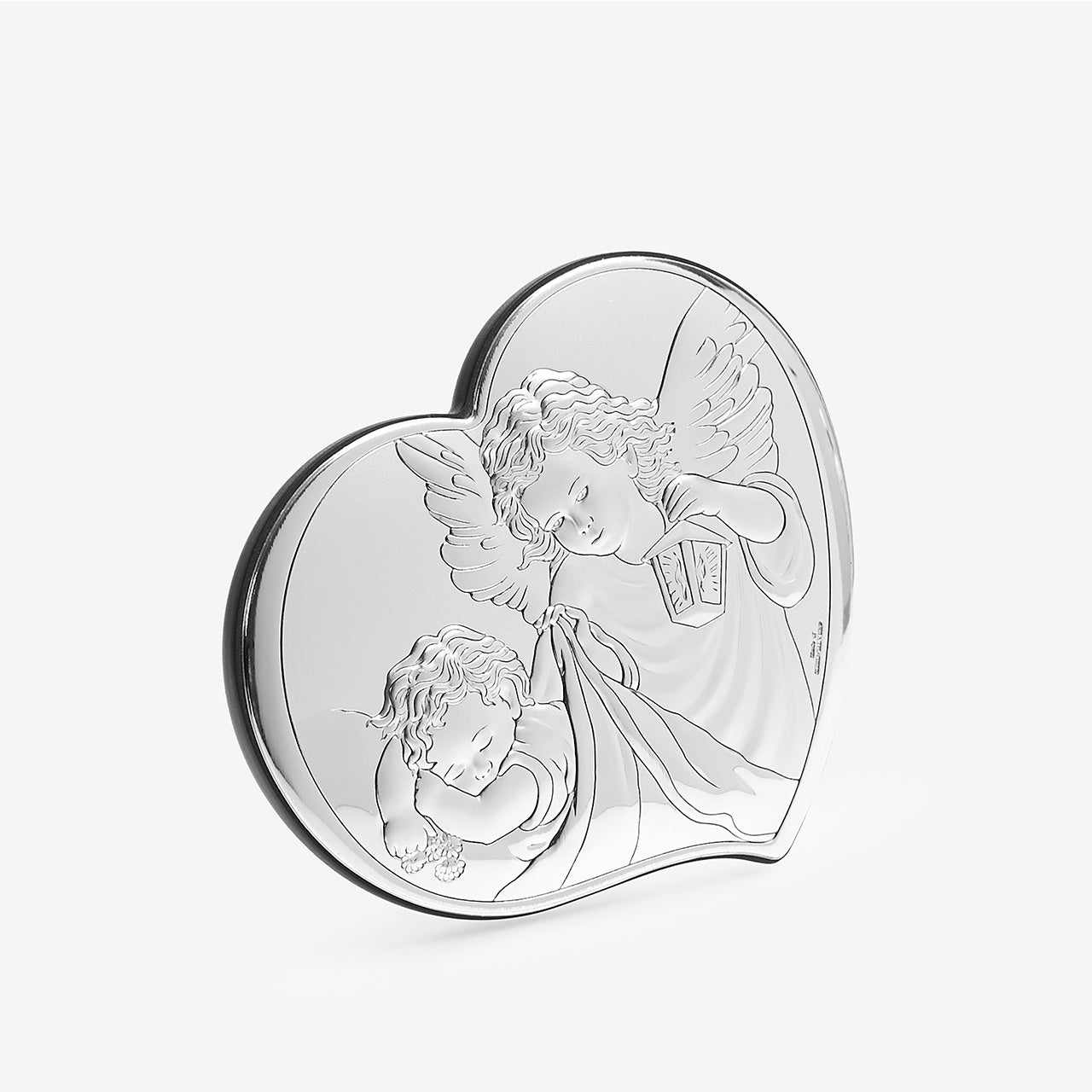 Obrazek z Aniołem Stróżem - pamiątka chrztu świętego elegancka pamiątka religijna dla dziecka  