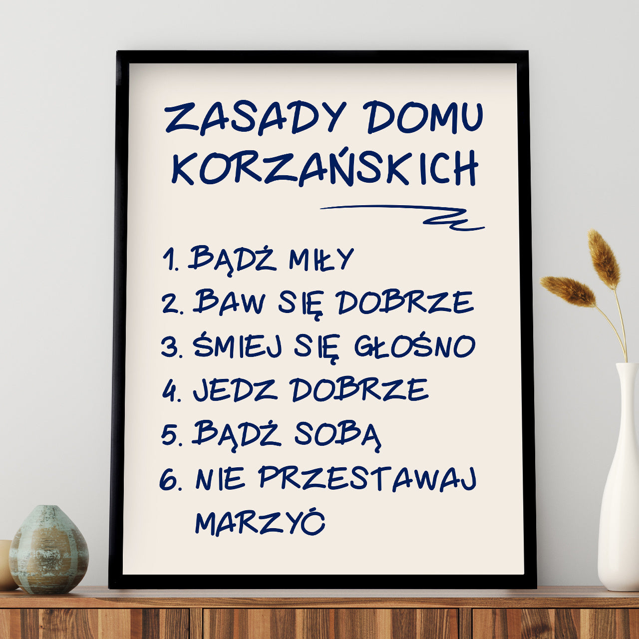 Plakat na nowe mieszkanie - zasady