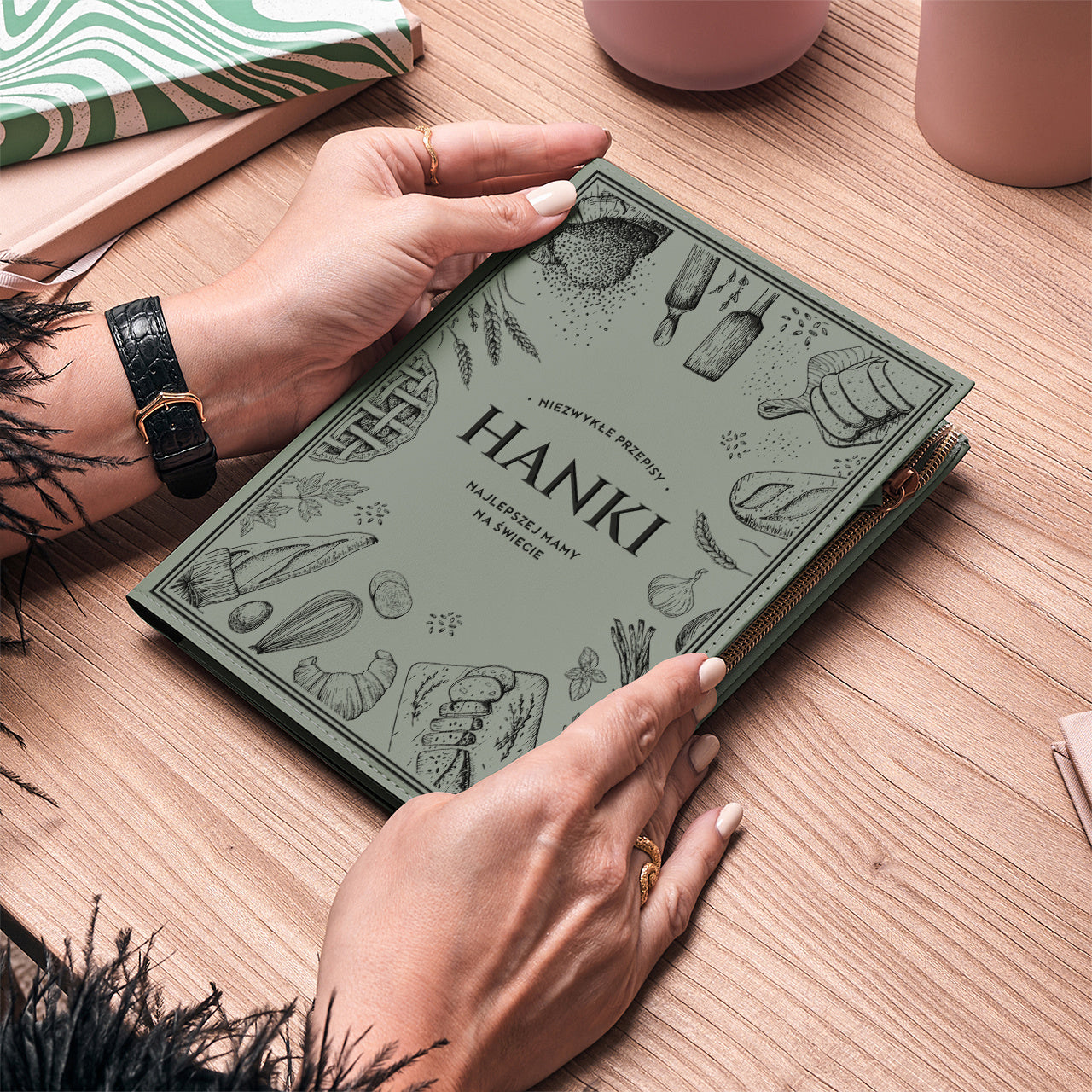 Notatnik na przepisy - praktyczny prezent dla mamy prezent dla mamy na Dzień Mamy