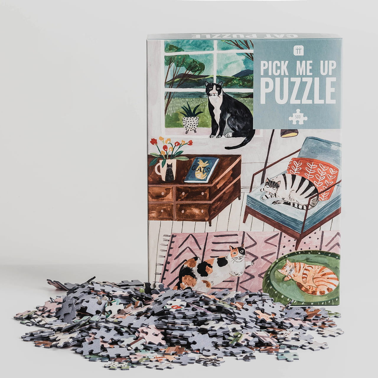 Puzzle dla kociary 500 elementów