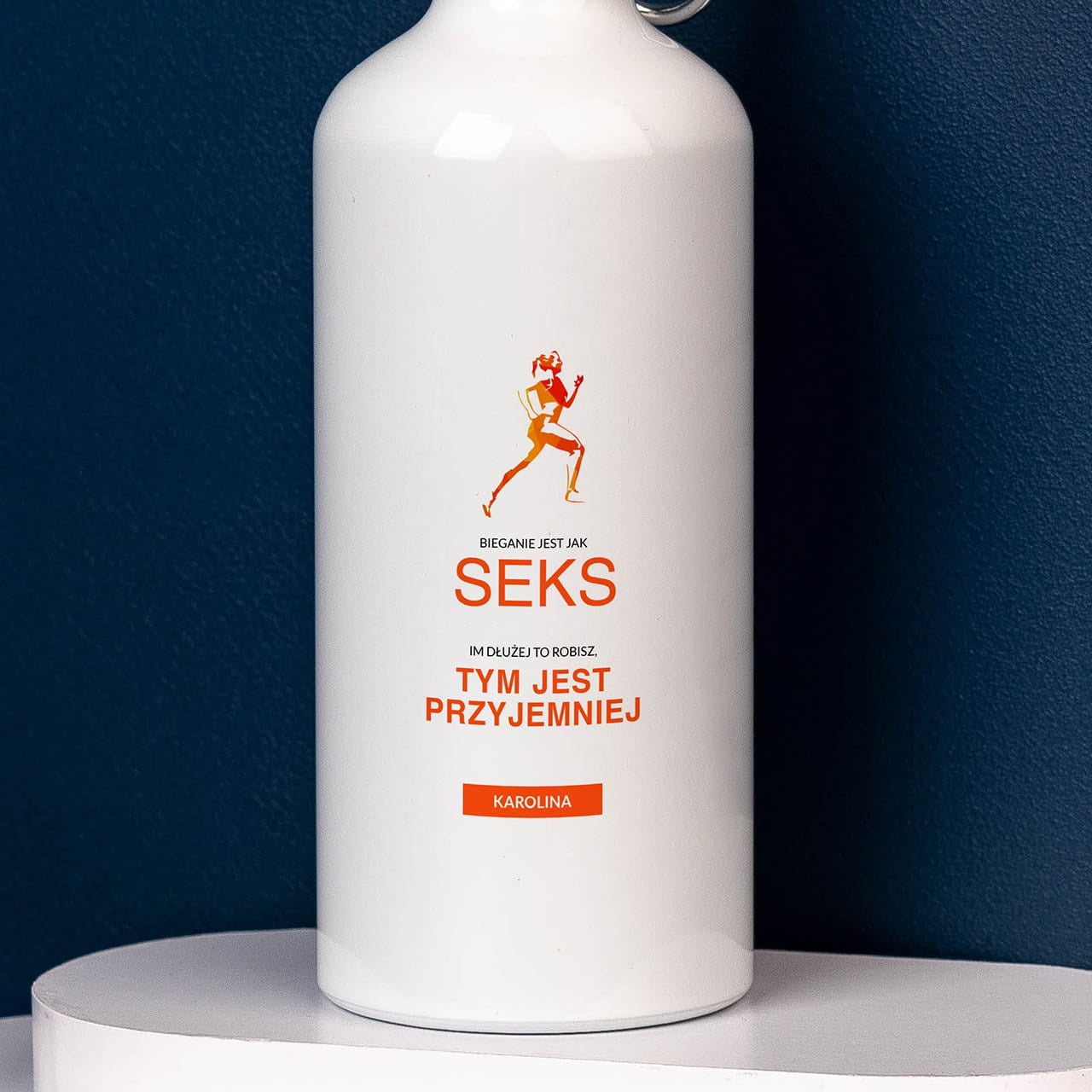 Personalizowany bidon - prezent dla biegaczy prezent dla sportowca bidon personalizowany bidon dla biegacza