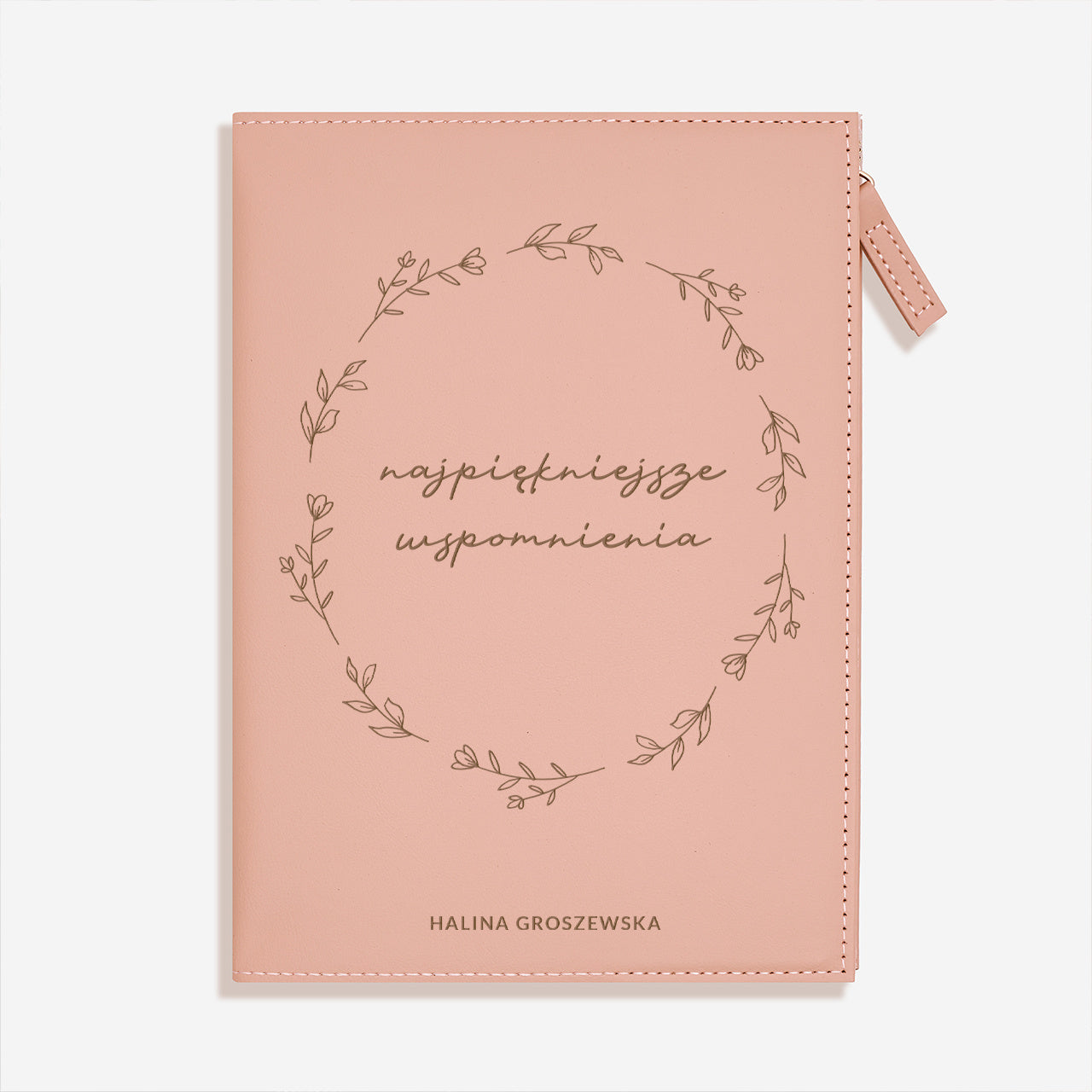 Notes na zamek - prezent urodzinowy notes personalizowany dla niej prezent urodzinowy dla kobiety