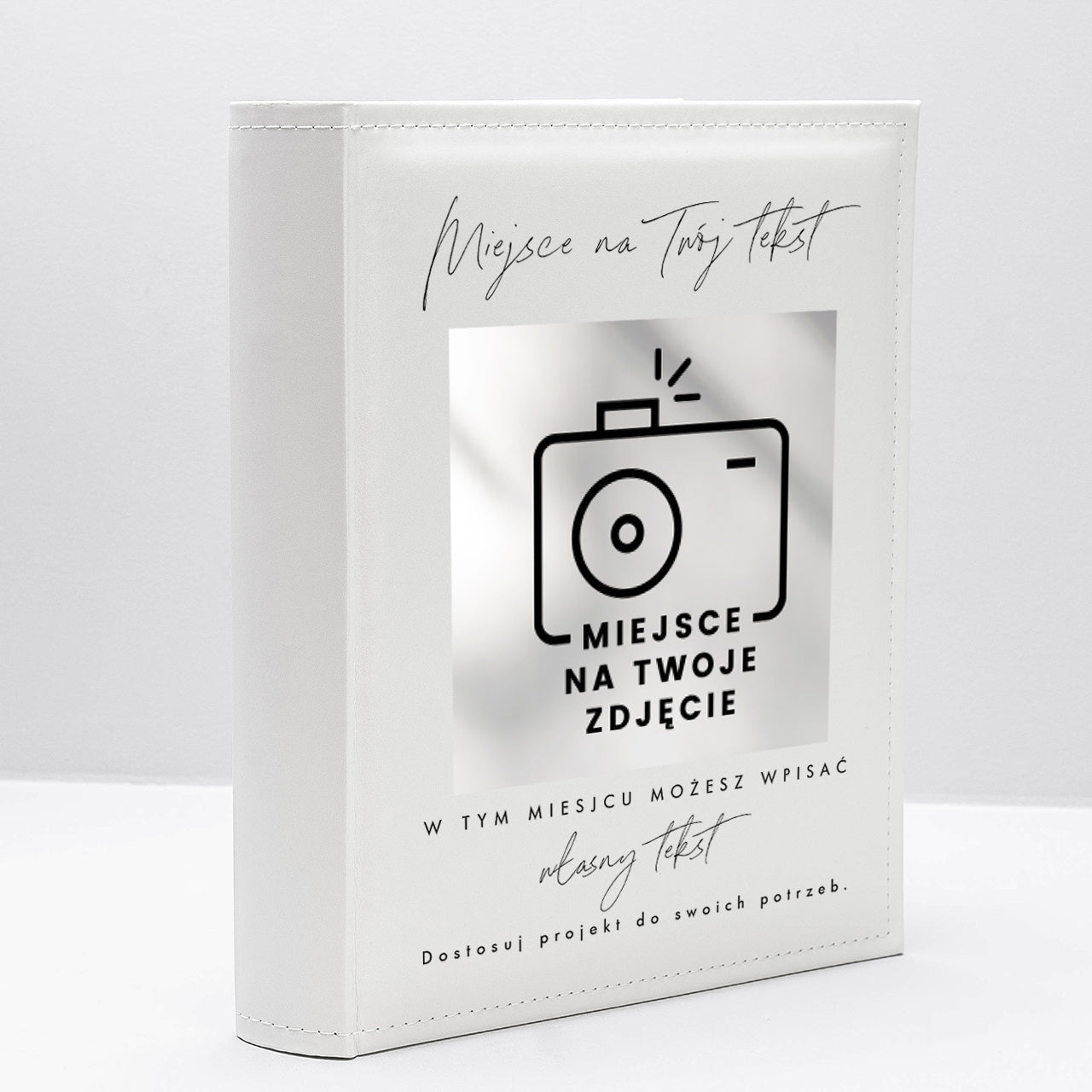 Personalizowany album z miejscem na Twój projekt prezent dla rodziców prezent dla dziadków