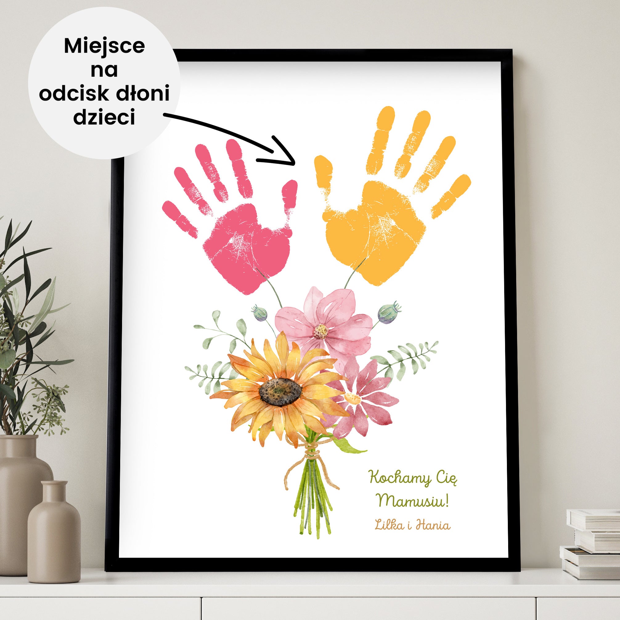 Wyjątkowy plakat dla mamy - prezent od dzieci