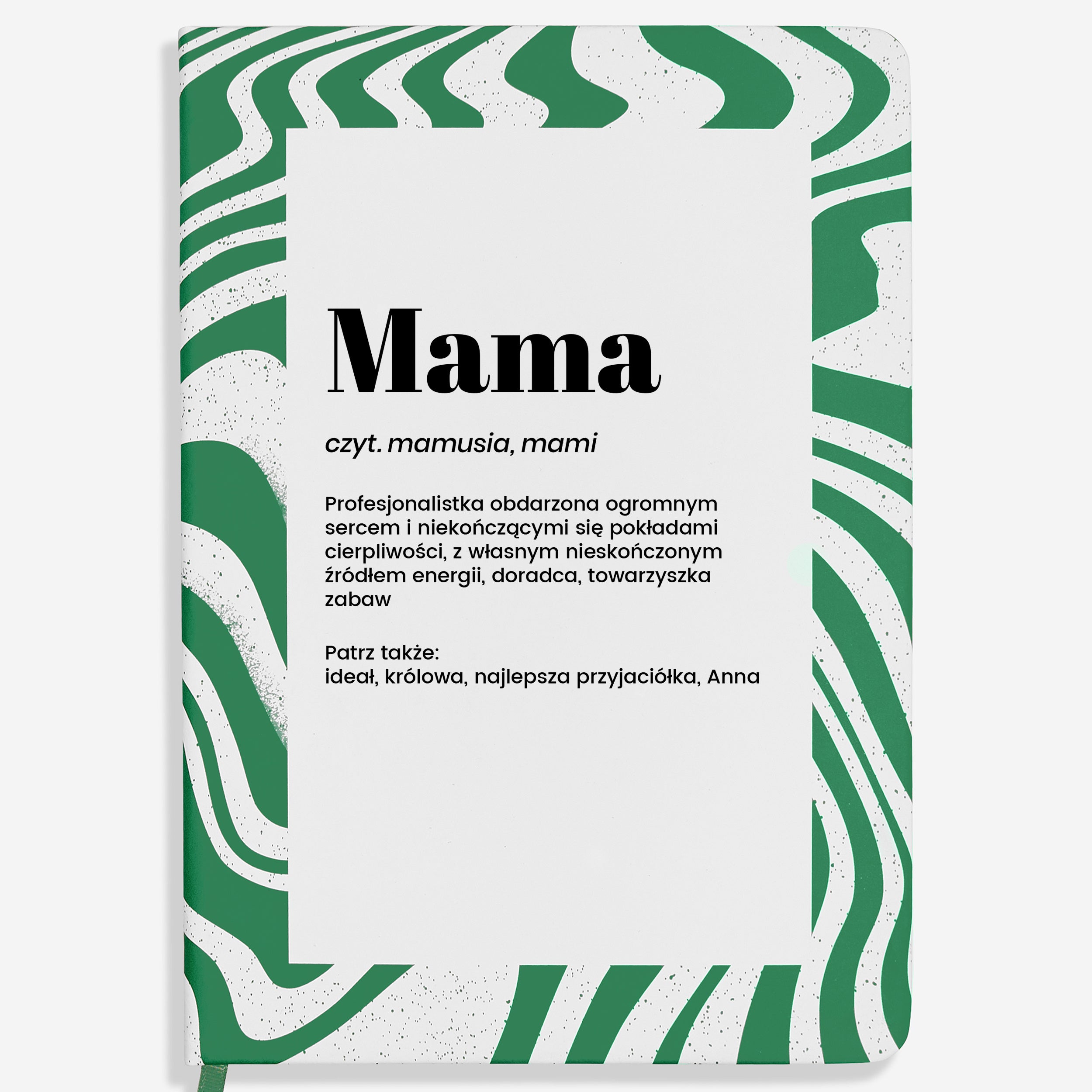 Notatnik na prezent z okazji Dnia Mamy notatnik personalizowany wyjątkowy prezent dla mamy na Dzień Mamy