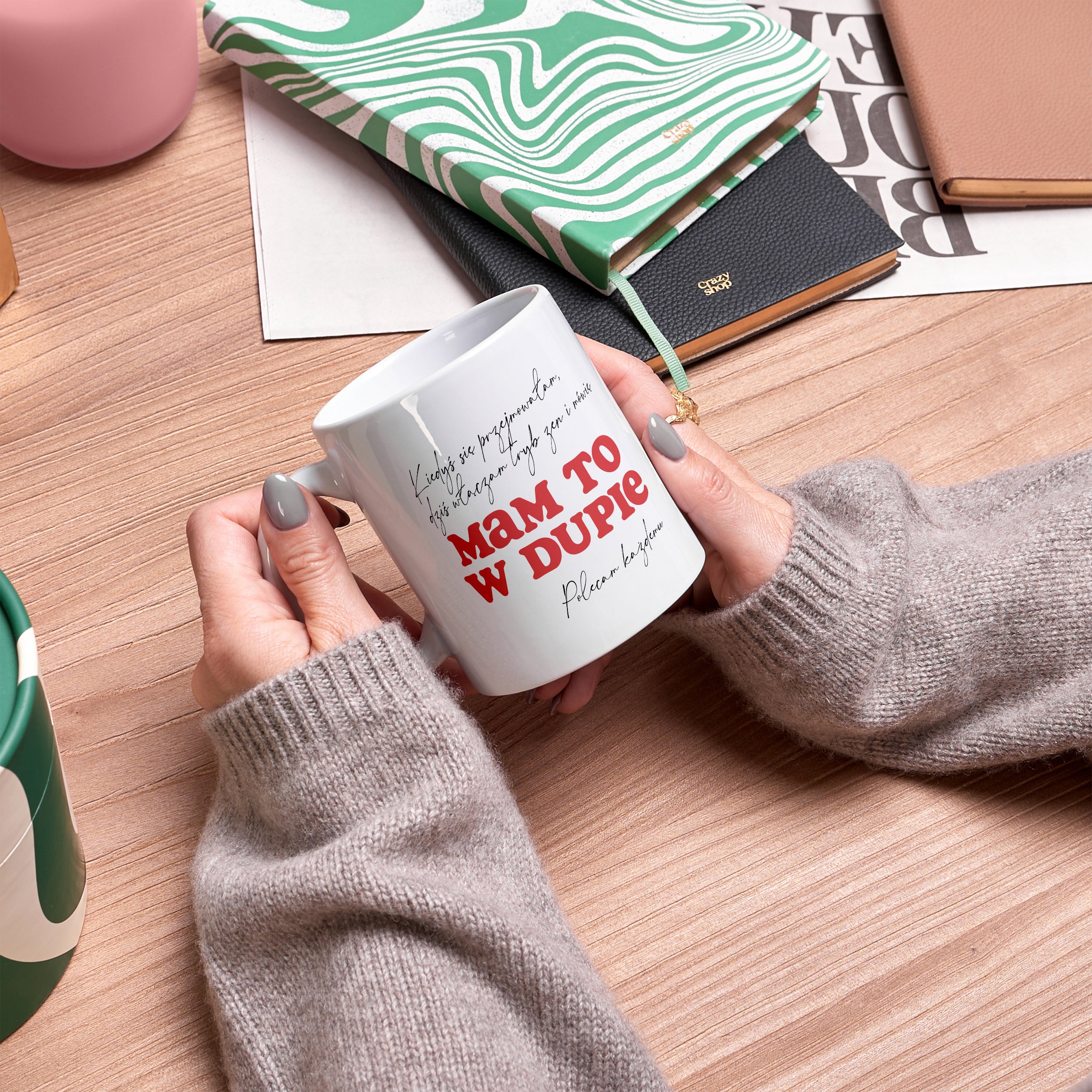 Kubek personalizowany - prezent dla kolegi upominek dla kolegi śmieszny kubek dla kolegi 