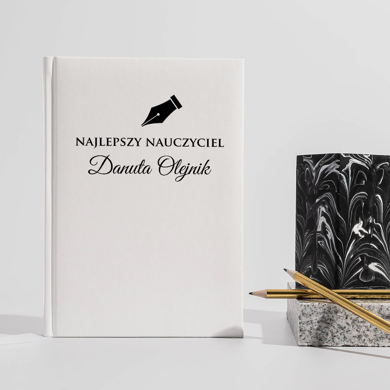 Personalizowany planer nauczyciela - biały