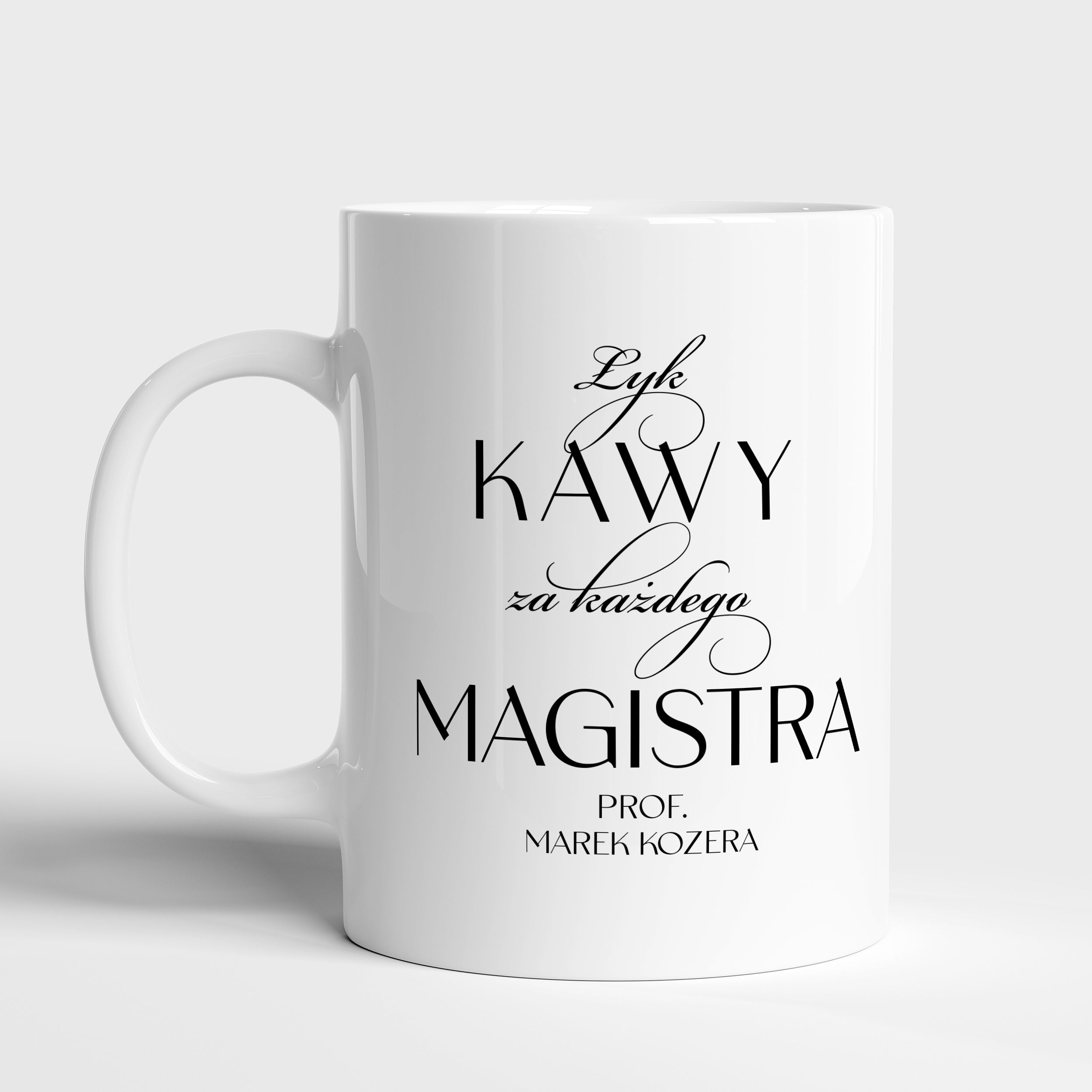 Personalizowany kubek dla promotora kubek personalizowany prezent dla promotora podziękowanie dla promotora