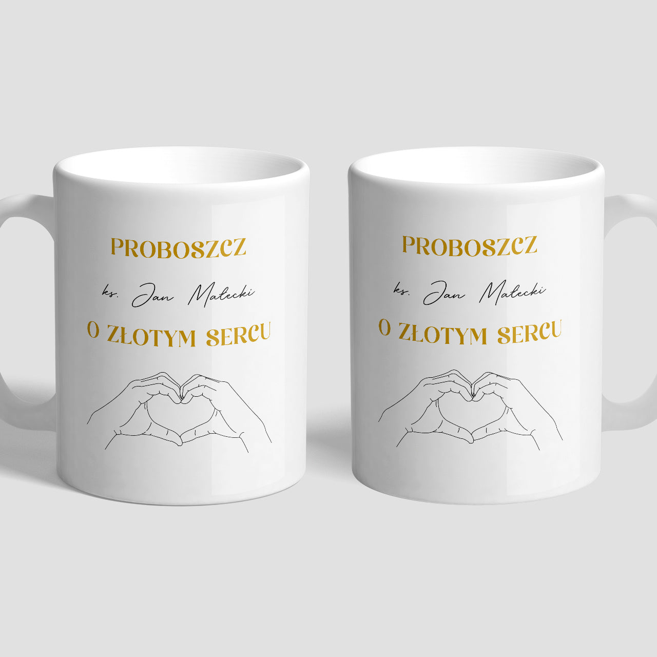 Personalizowany kubek dla księdza prezent dla księdza w podziękowaniu upominek dla księdza