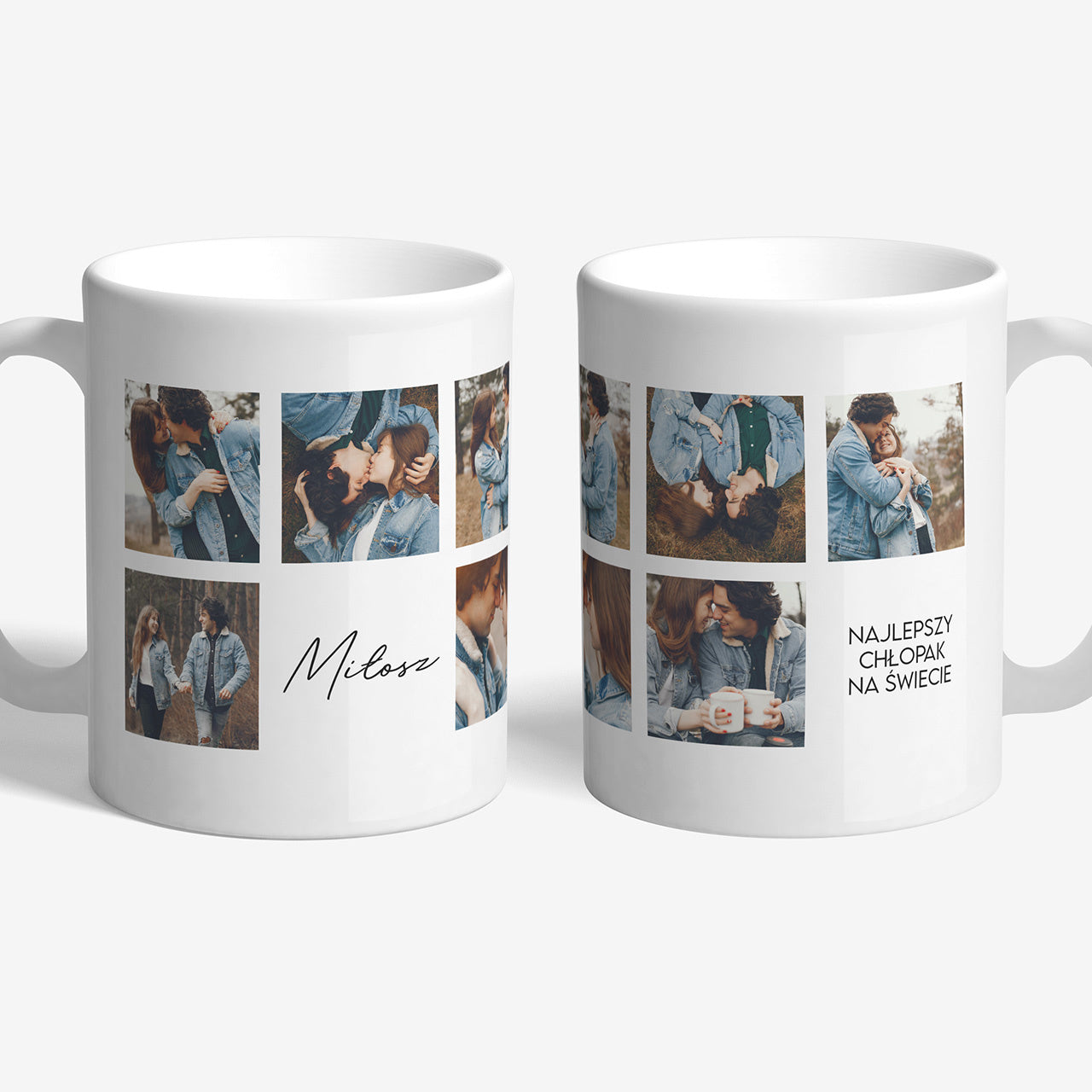 Personalizowany kubek w tubie - Najlepszy Chłopak - upominek na Dzień Chłopaka kubek dla chłopaka ze zdjęciem