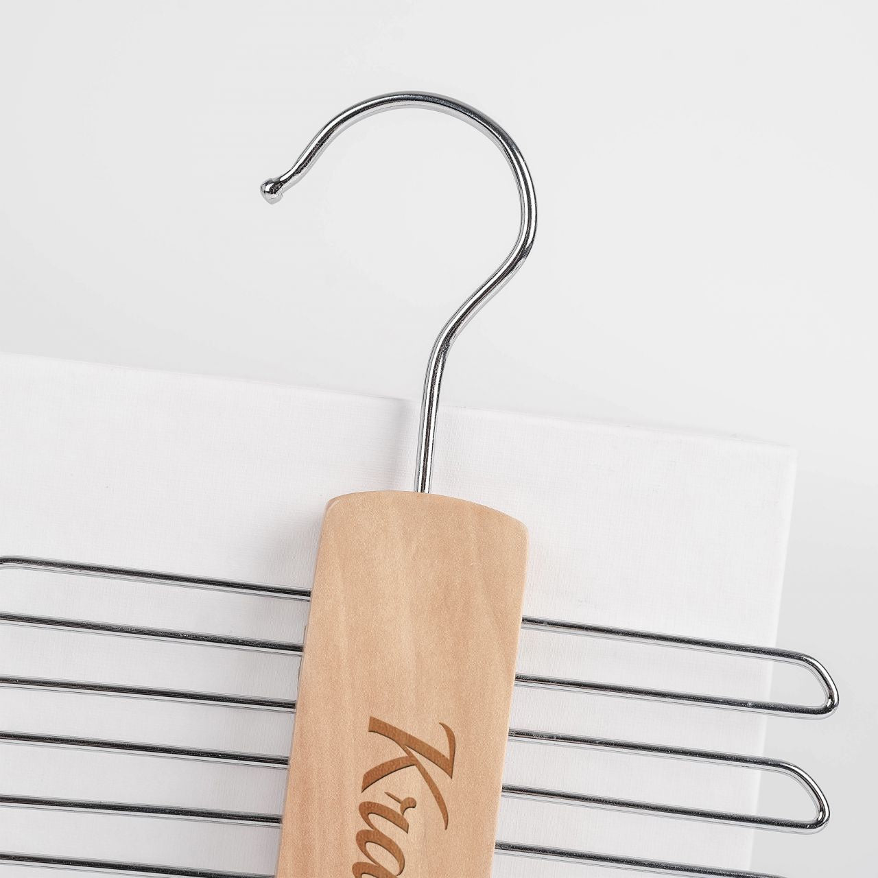 Grawerowany wieszak na krawaty dla męża prezent dla męża wieszak do krawatów wieszak z grawerem