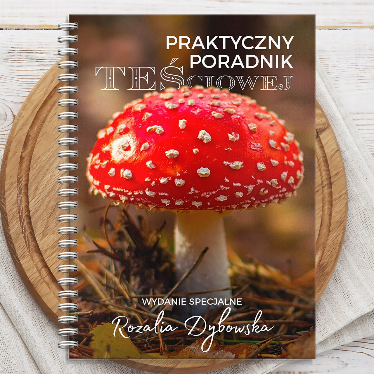 Personalizowany przepiśnik - prezent dla teściowej