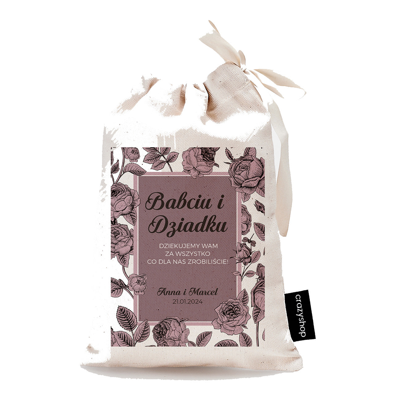 Personalizowany prezent - kawa dla babci i dziadka zestaw dla babci i dziadka prezent dla babci i dziadka