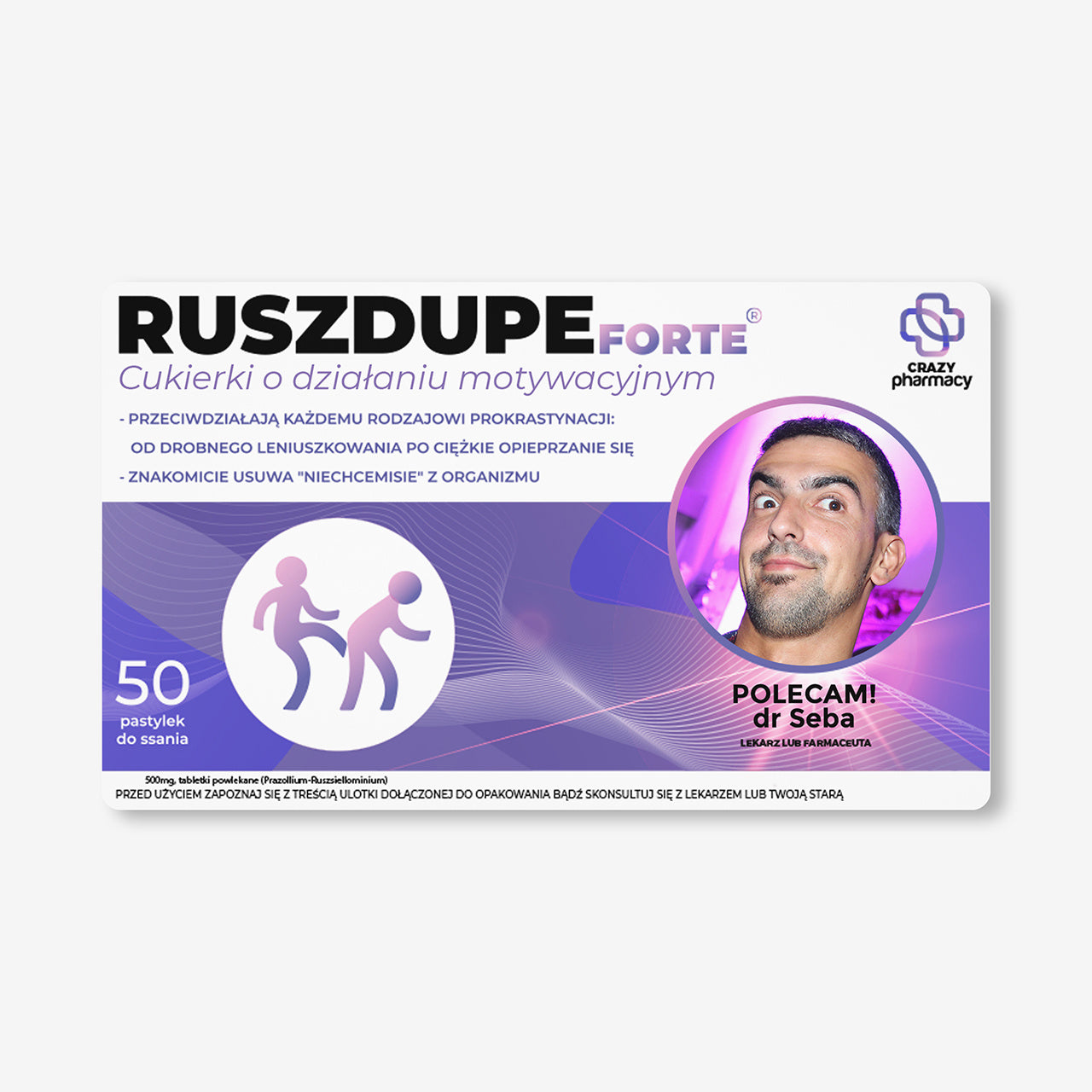 Personalizowany pojemnik na cukierki - No dalej! - śmieszny prezent  dla kolegi zabawny prezent 