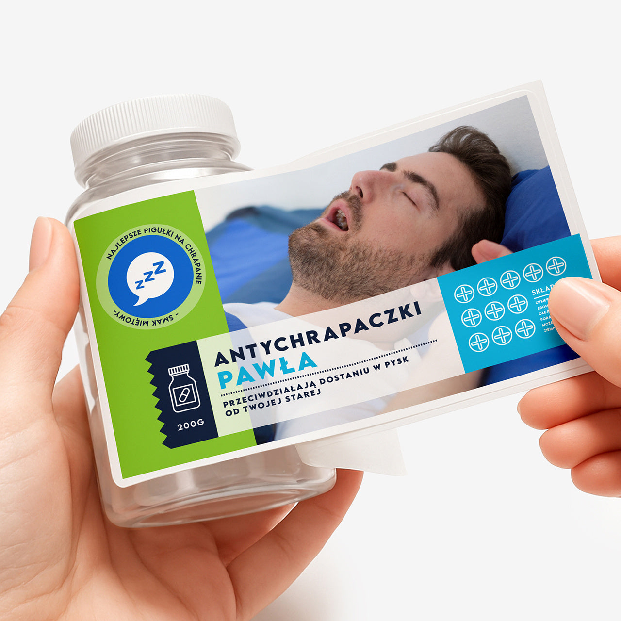 Personalizowany pojemnik na cukierki - śmieszny prezent dla niego prezent dla chłopaka 