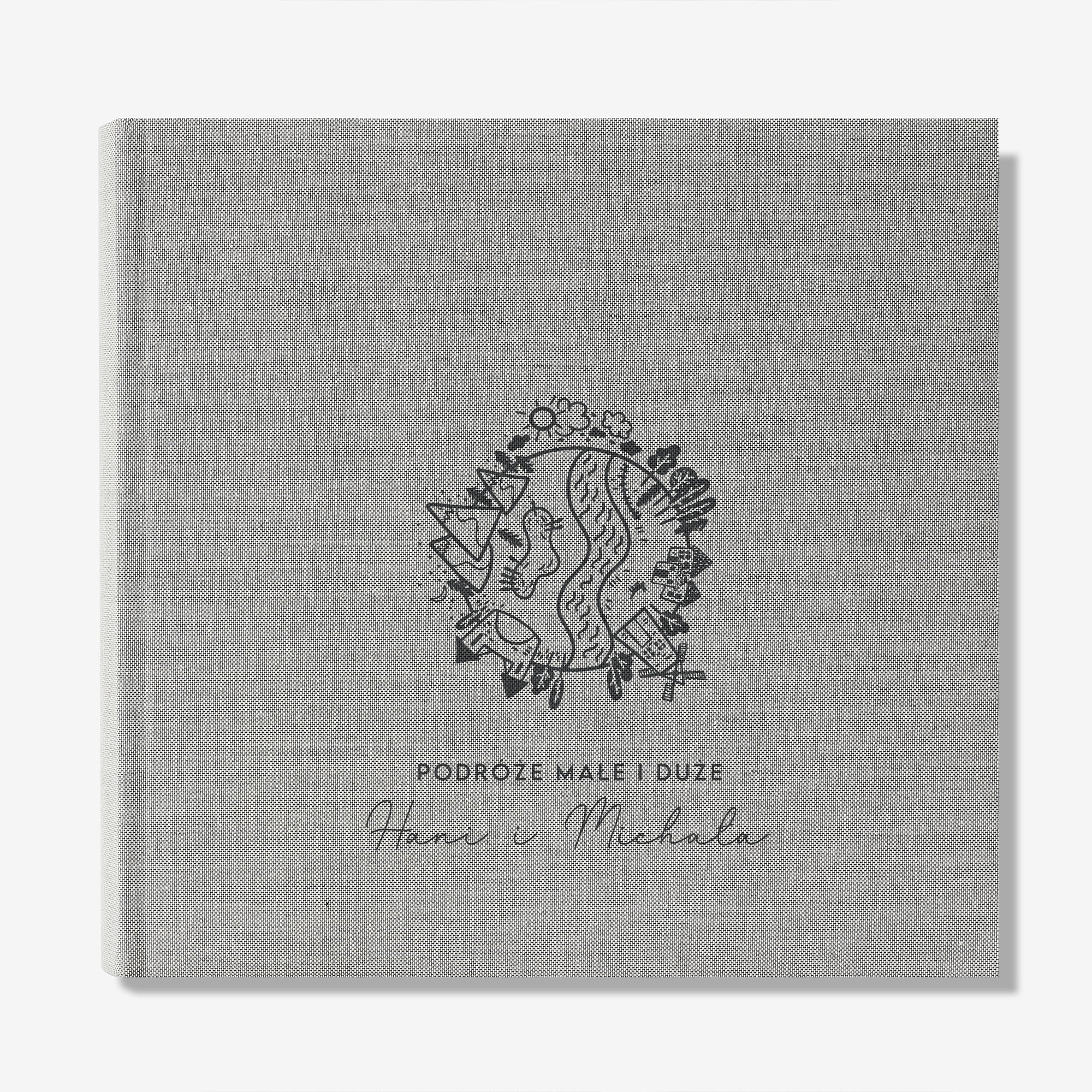 Duży album na zdjęcia z okazji Ślubu dla znajomych prezent na ślub prezent z okazji ślubu prezent dla znajomych