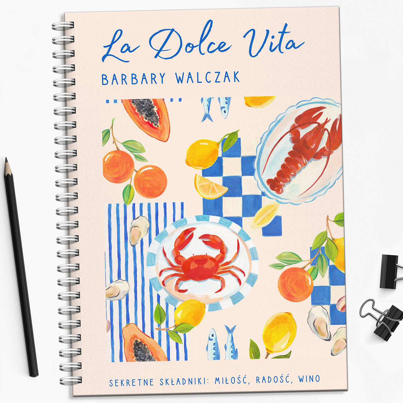 Personalizowany przepiśnik - prezent dla miłośnika kulinariów zeszyt z przepisami przepiśnik personalizowany